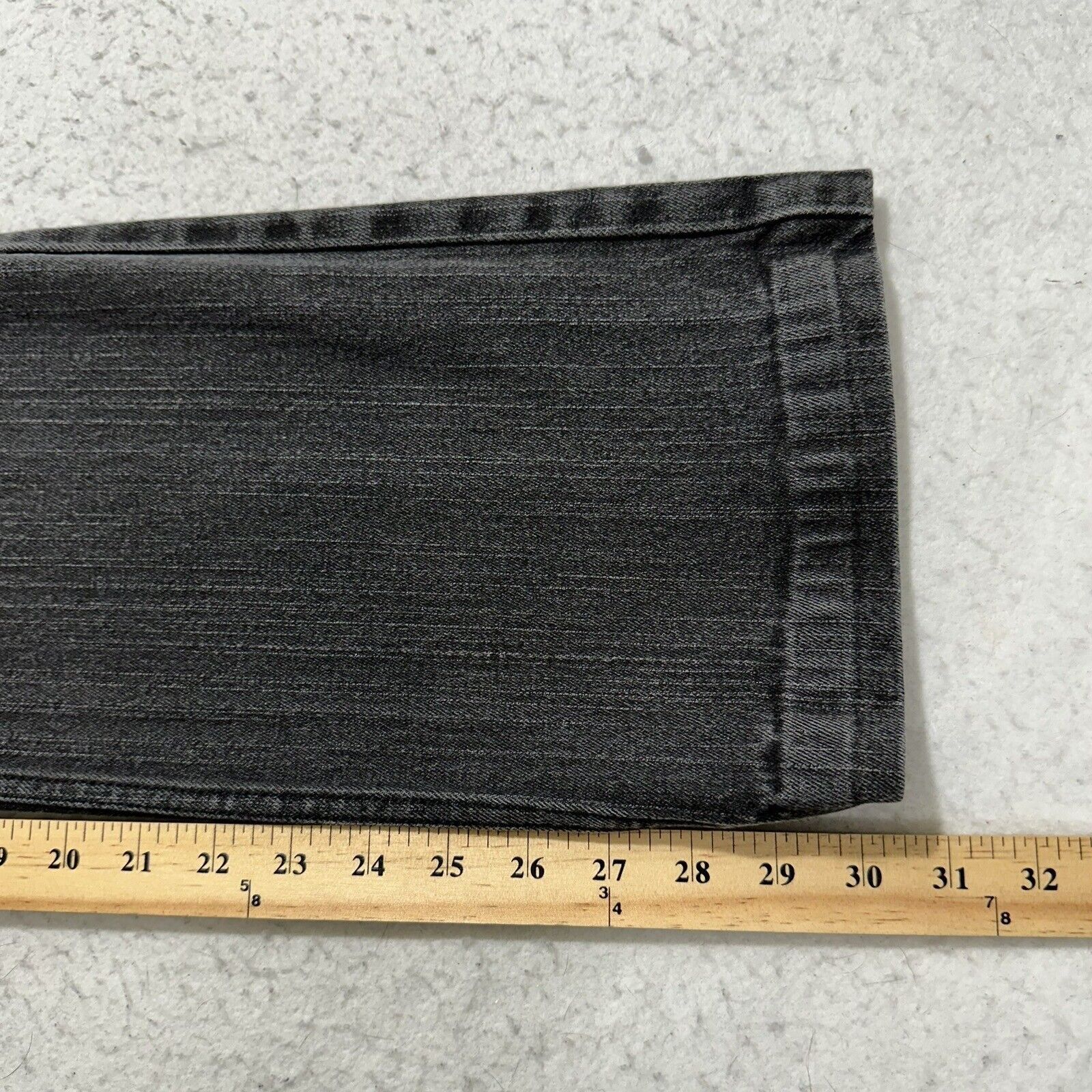 Liz Claiborne Liz Claiborne 8 Regular Slim Bootcut Jeans Dark Gray Denim Size 30" / US 8 / IT 44 - 12 Thumbnail