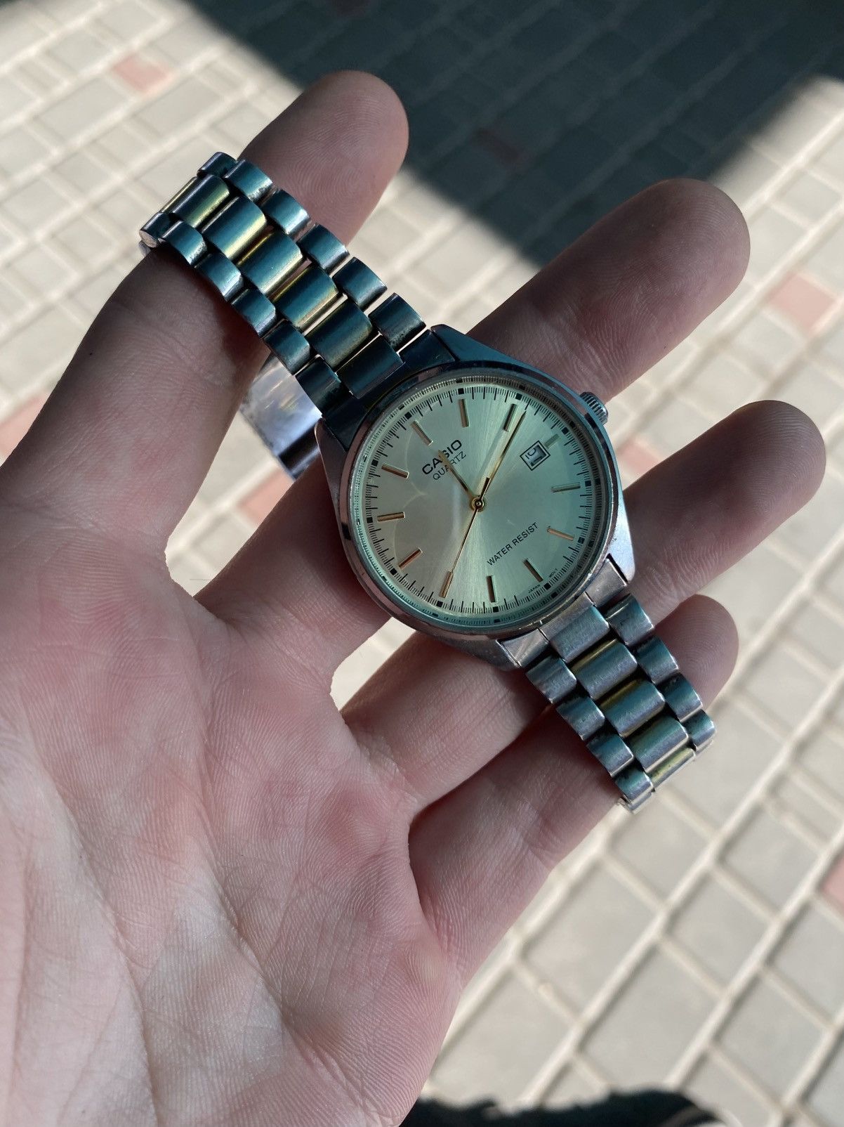 Japanese Brand Casio MTP-1175 Vintage Watch Silver Minimalist Retro Rare Size ONE SIZE - 5 Thumbnail