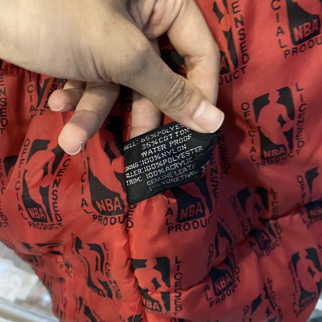 NBA VINTAGE‼️Portland Trail Blazers NBA Pro Player Parka Jackets Size US L / EU 52-54 / 3 - 20 Thumbnail