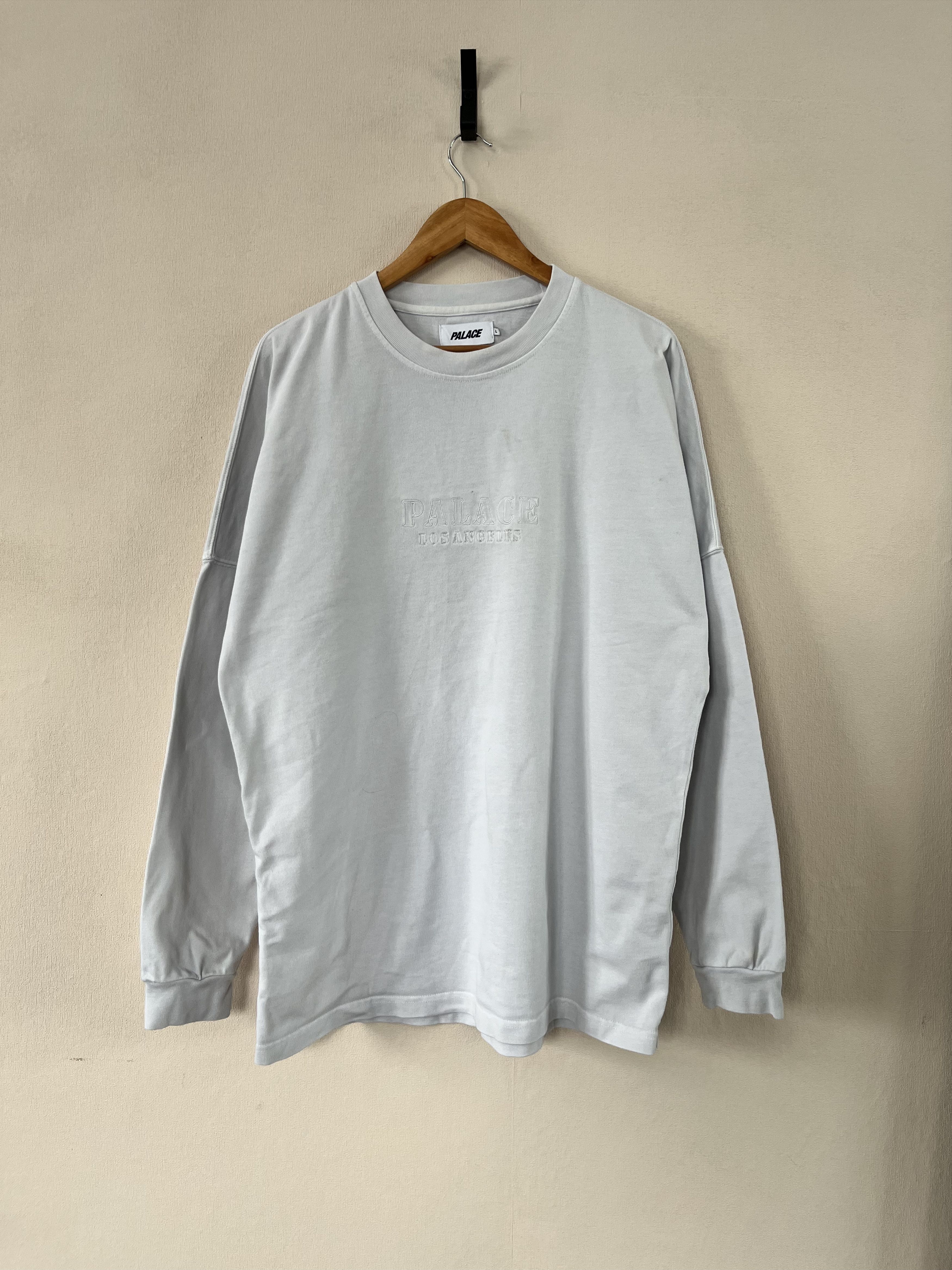 Palace Palace New York Shop Drop Shoulder Long Sleeve Shirt Size US L / EU 52-54 / 3 - 2 Thumbnail