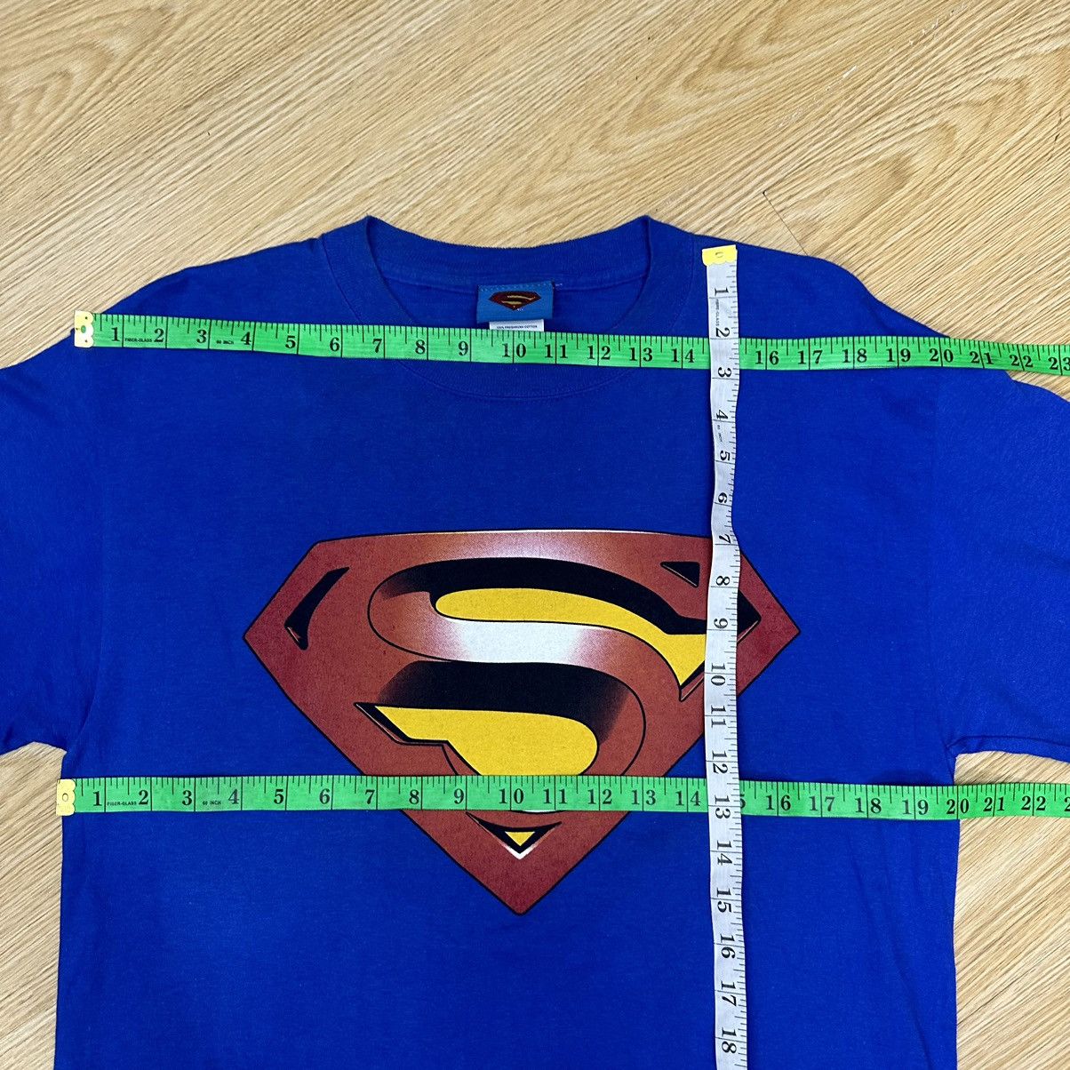 DC Comics Vintage Delta Dc Superman Big Logo Tshirt A809 Size US M / EU 48-50 / 2 - 5 Thumbnail
