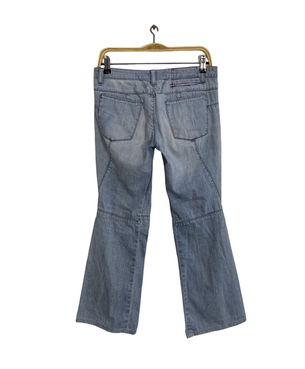 Designer 90s Marithe Francois Girbaud Double Waist Bootcut Size 30" / US 8 / IT 44 - 2 Thumbnail