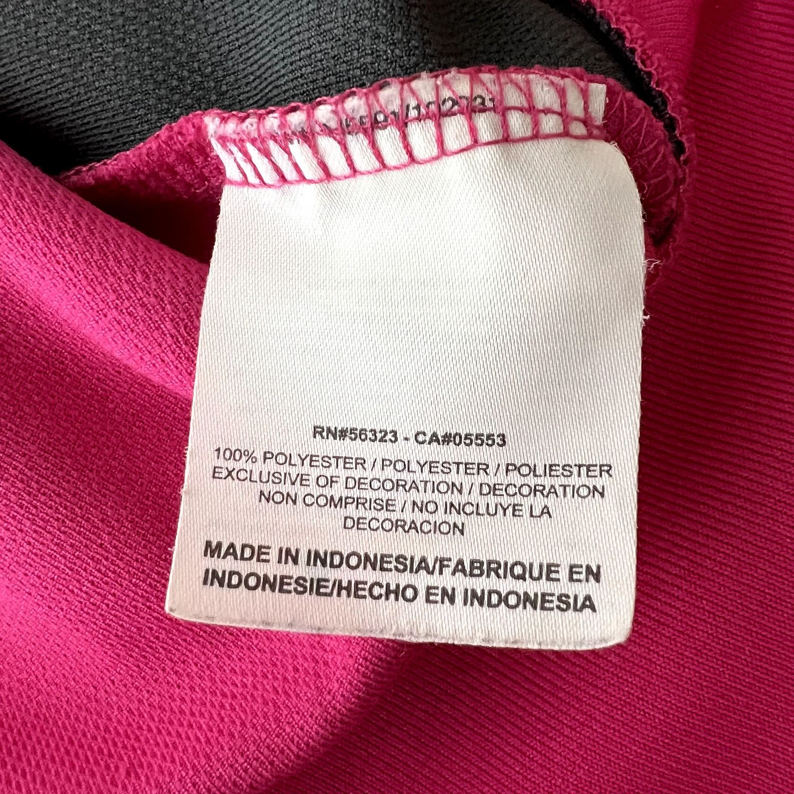 Nike Nike Pink Athletic Full Zip Track Jacket Size M / US 6-8 / IT 42-44 - 7 Thumbnail