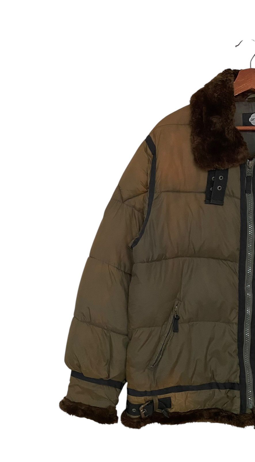 Vintage Vintage PRMS B3 Hybrid Puffer Jacket 1990s Size US L / EU 52-54 / 3 - 5 Thumbnail
