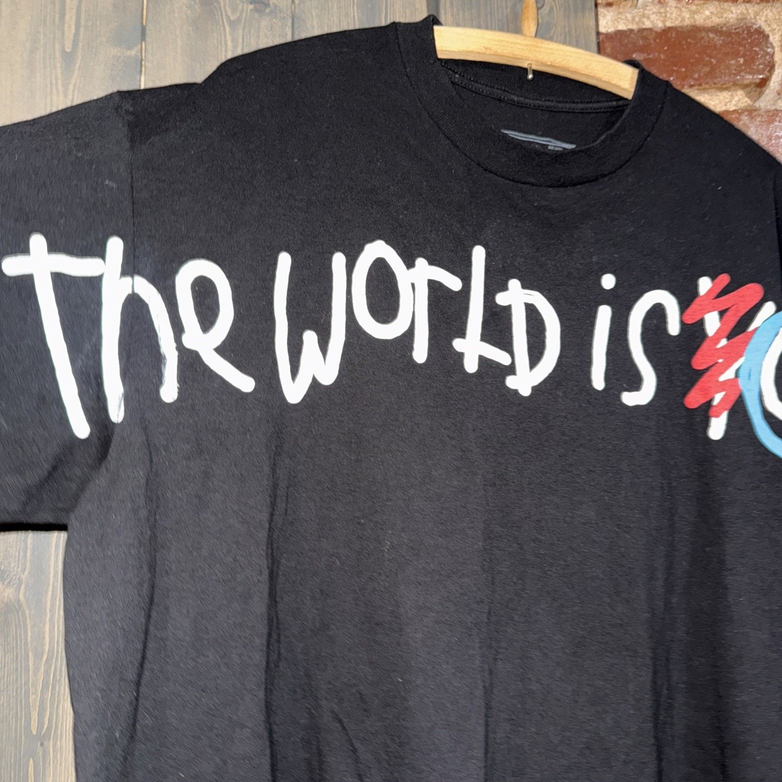Other After School Special Size XL Black Tee The World Is Ours Size US XL / EU 56 / 4 - 2 Thumbnail