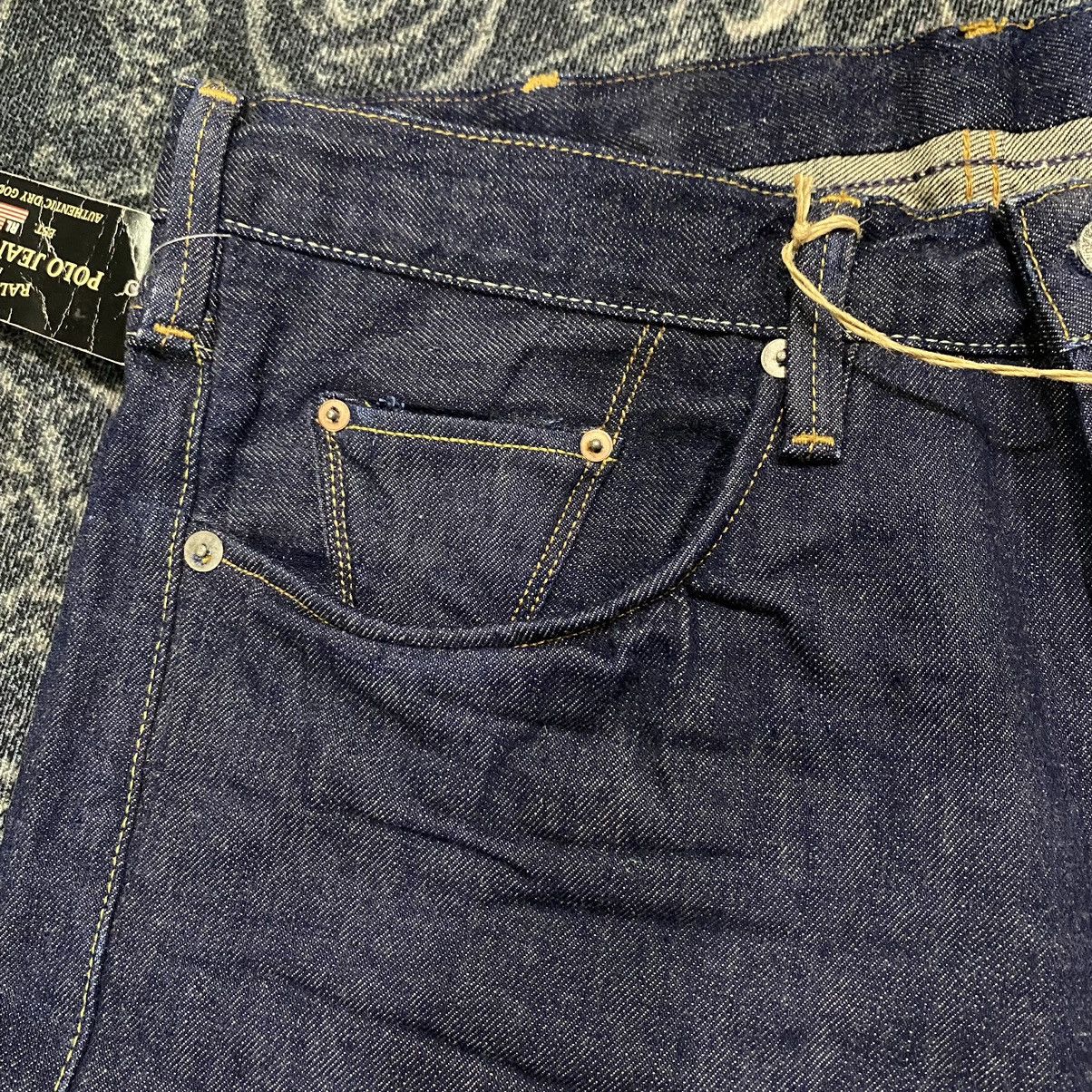 Polo Ralph Lauren 🔥DEADSTOCK🔥 Polo Jeans Co. Ralph Lauren Raw Denim Jeans 15oz Size US 30 / EU 46 - 15 Thumbnail