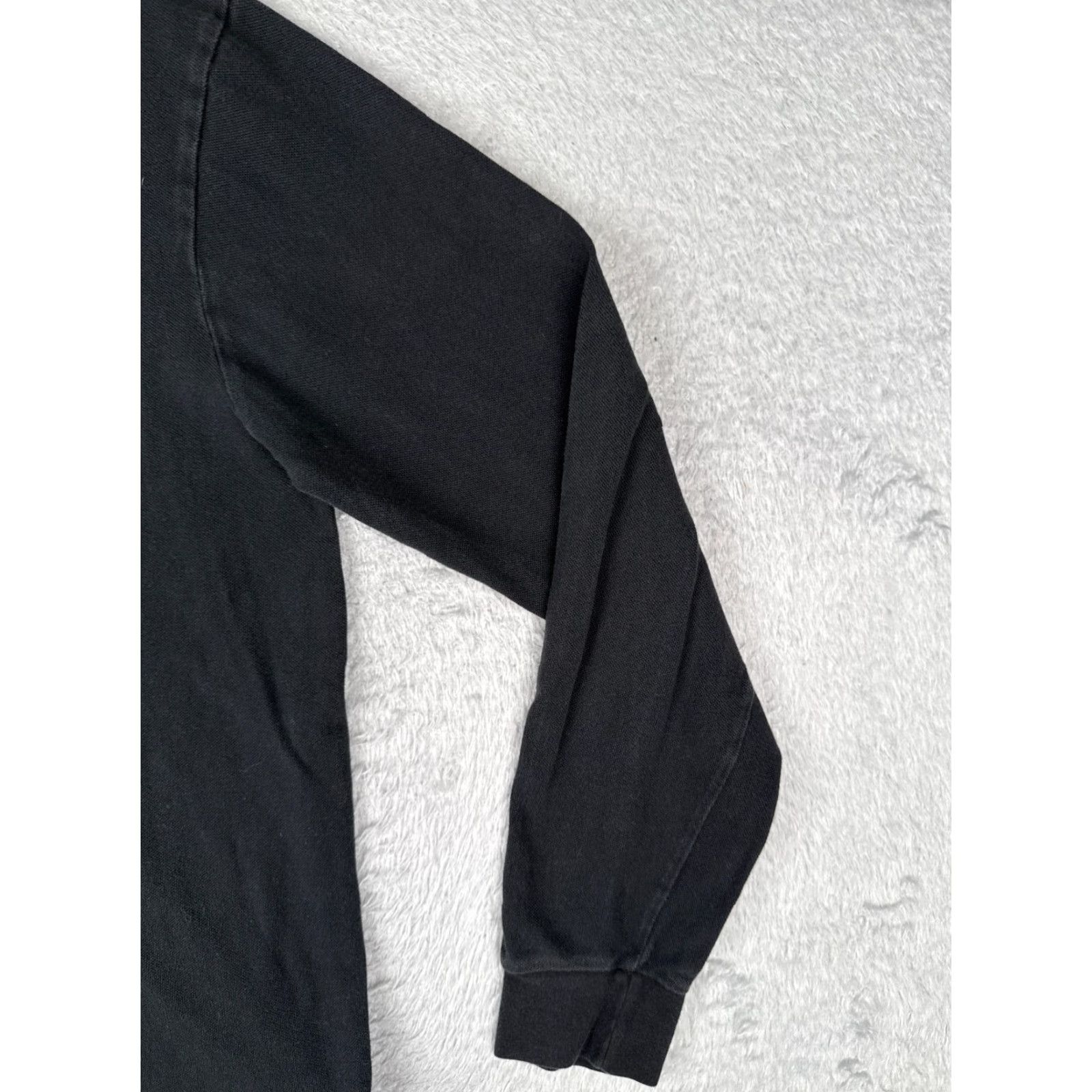 Ralph Lauren VINTAGE Polo Ralph Lauren Shirt Adult XL Black Long Sleeve Crew Cotton Size US XL / EU 56 / 4 - 2 Thumbnail