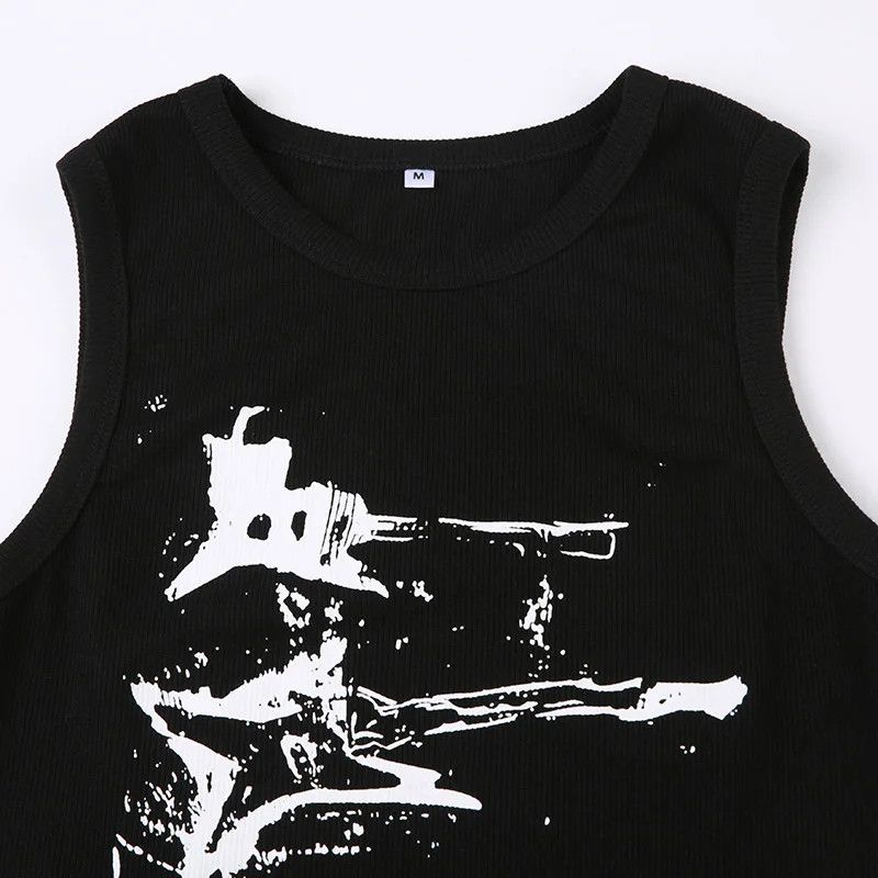 Japanese Brand Sleeveless Tank Top Size M / US 6-8 / IT 42-44 - 2 Thumbnail