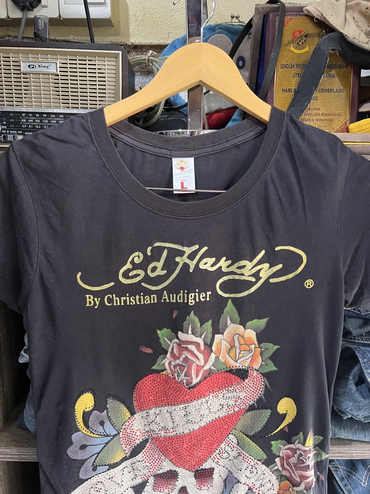 Ed Hardy 🔥Ed Hardy by Christian Audigier Kills Love Slowly Size S / US 4 / IT 40 - 5 Thumbnail