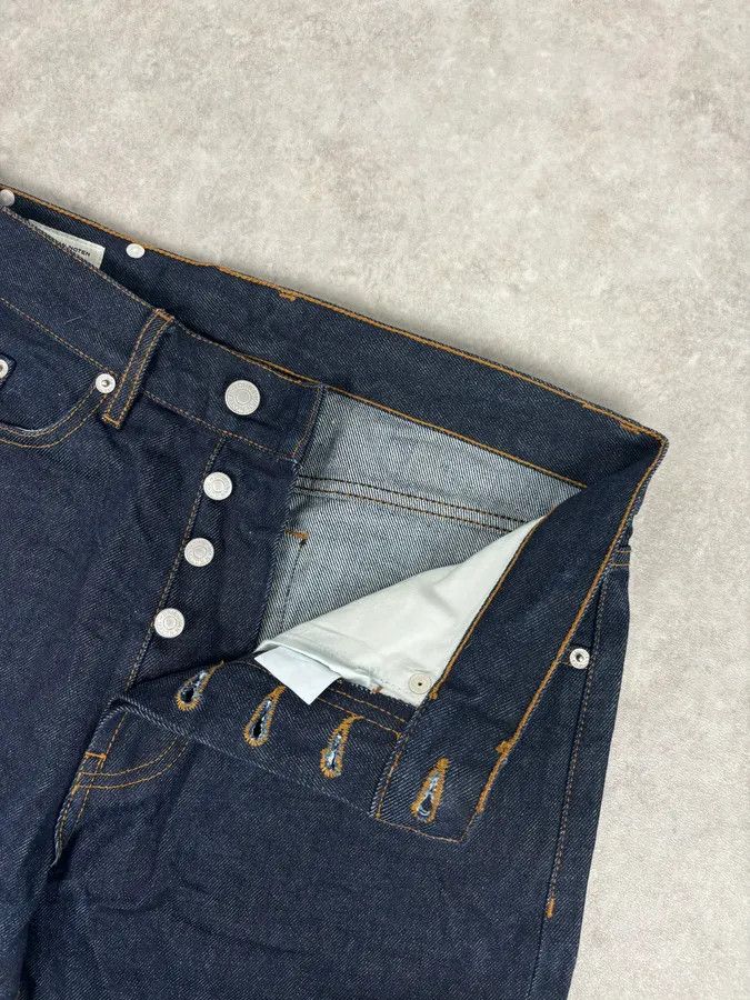 Dries Van Noten Dries Van Noten Navy Denim Contrast Stitch Shorts Size 28" / US 6 / IT 42 - 9 Thumbnail