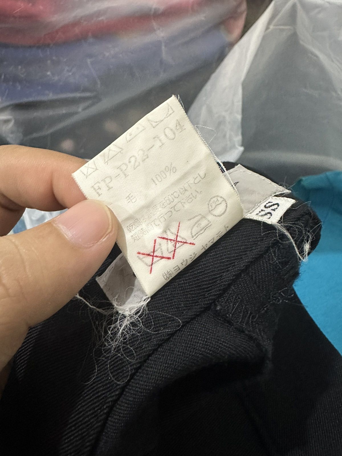Yohji Yamamoto Yohji yamamoto Wool Pants Size US 31 - 7 Thumbnail