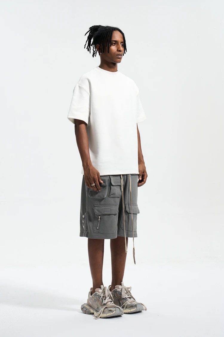 Japanese Brand × Vintage Streetwear Cargo Pocket Zipper Shorts Size US 30 / EU 46 - 3 Thumbnail