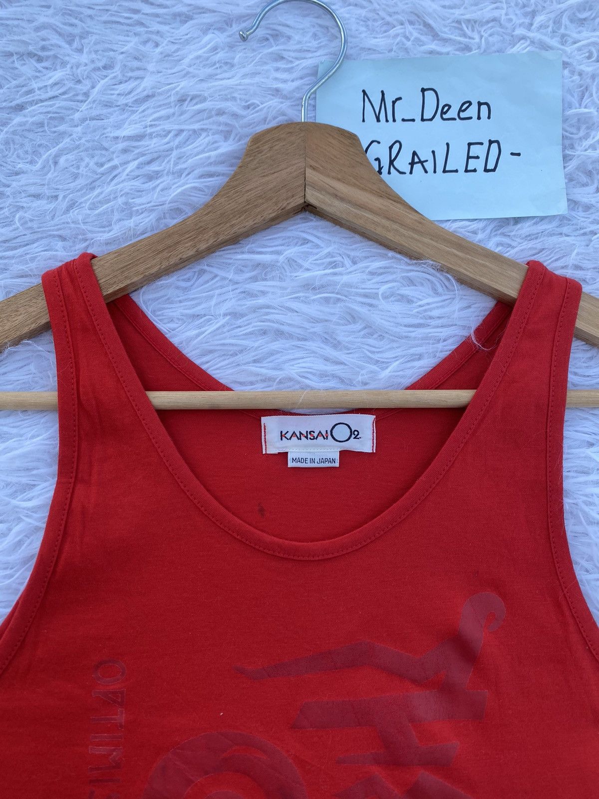 Kansai Yamamoto Rare Vintage Kansai Yamamoto Sleeveless Top Size US S / EU 44-46 / 1 - 8 Thumbnail