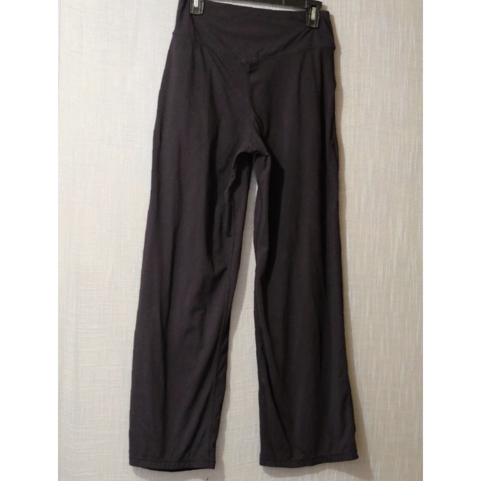 Vintage Promover Yoga Pants Black Wide Leg Womens M #A16-24 Shirt? Size 32" / US 10 / IT 46 - 5 Thumbnail