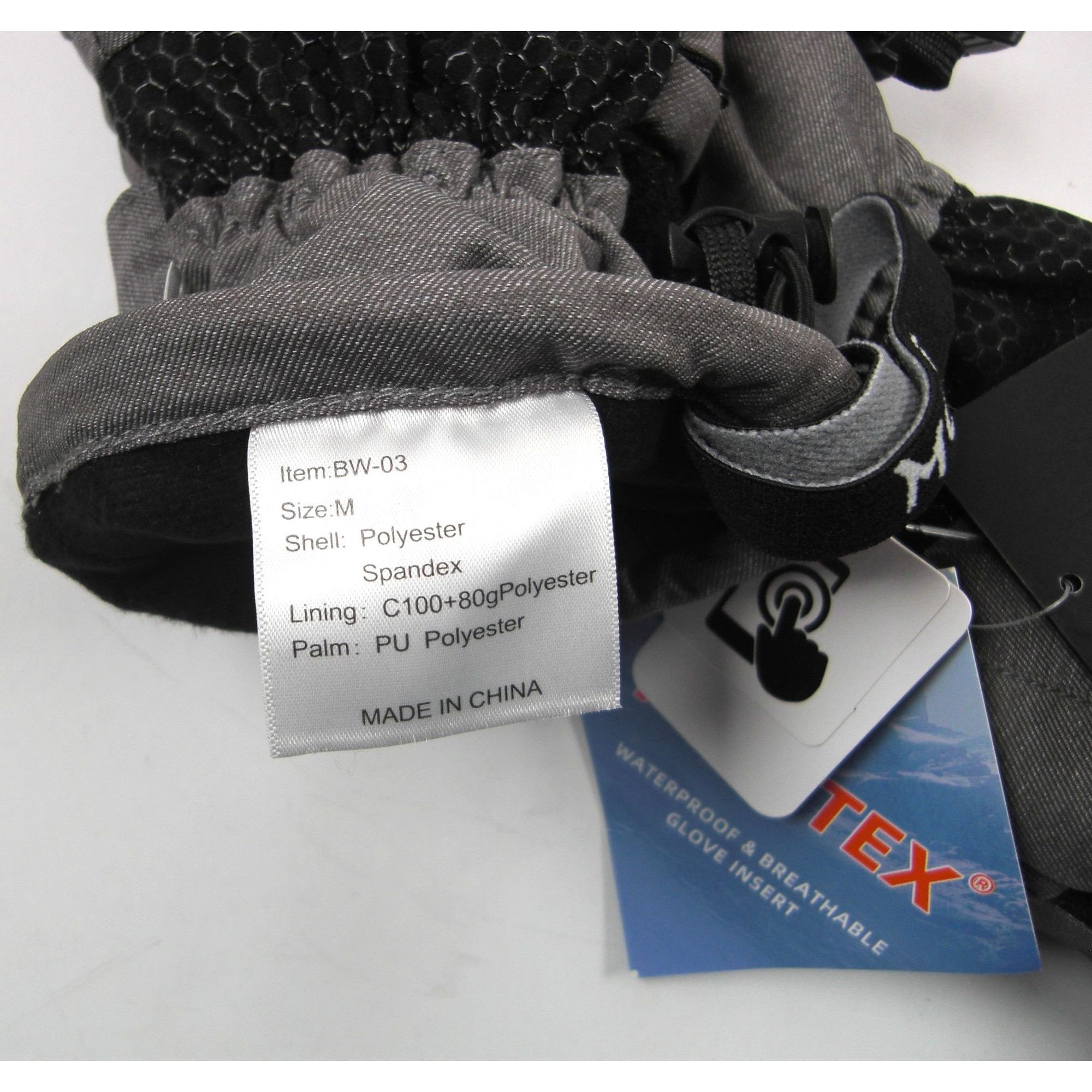 Other Mittens Gloves Waterproof Winter Ski Warm Sherpa Lined Long Size ONE SIZE - 4 Thumbnail