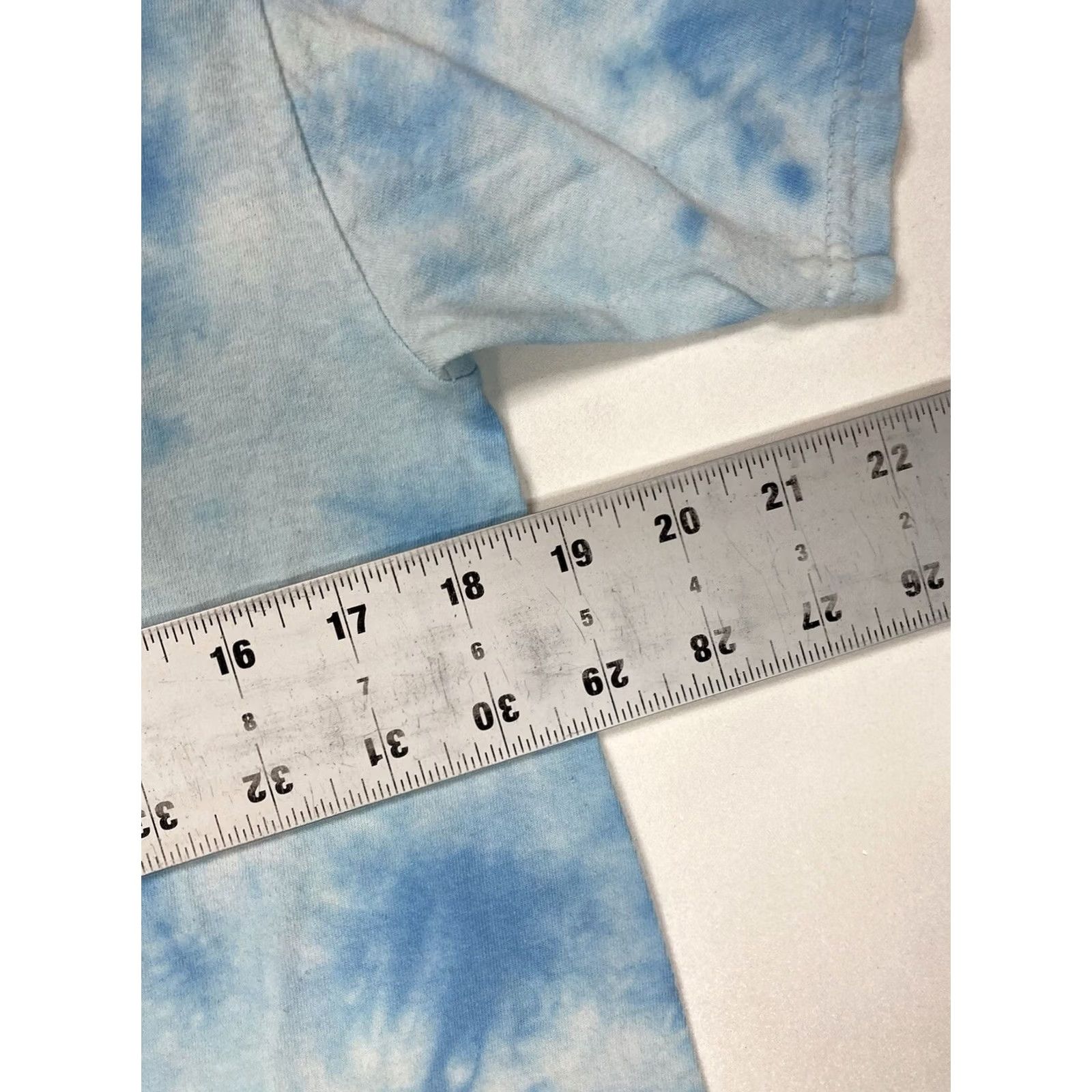 Vintage VINTAGE Pink Floyd Crop Graphic T-shirt Women Medium Blue Tie Dye Short Sleeve Music Size M / US 6-8 / IT 42-44 - 6 Thumbnail