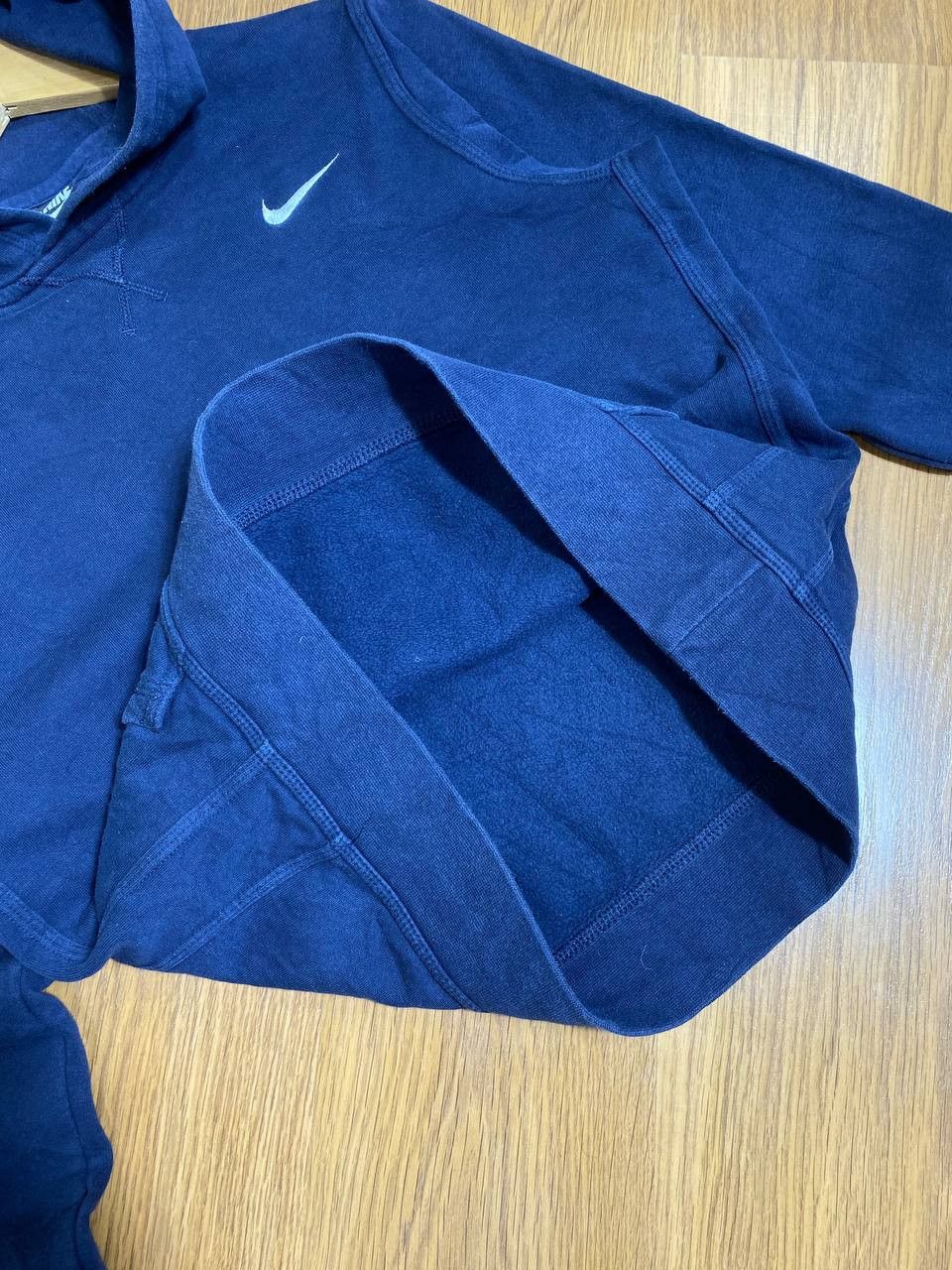 Nike Vintage Nike Embroidered Big Logo Baggy Boxy Zip Hoodie Y2k Size US S / EU 44-46 / 1 - 12 Thumbnail