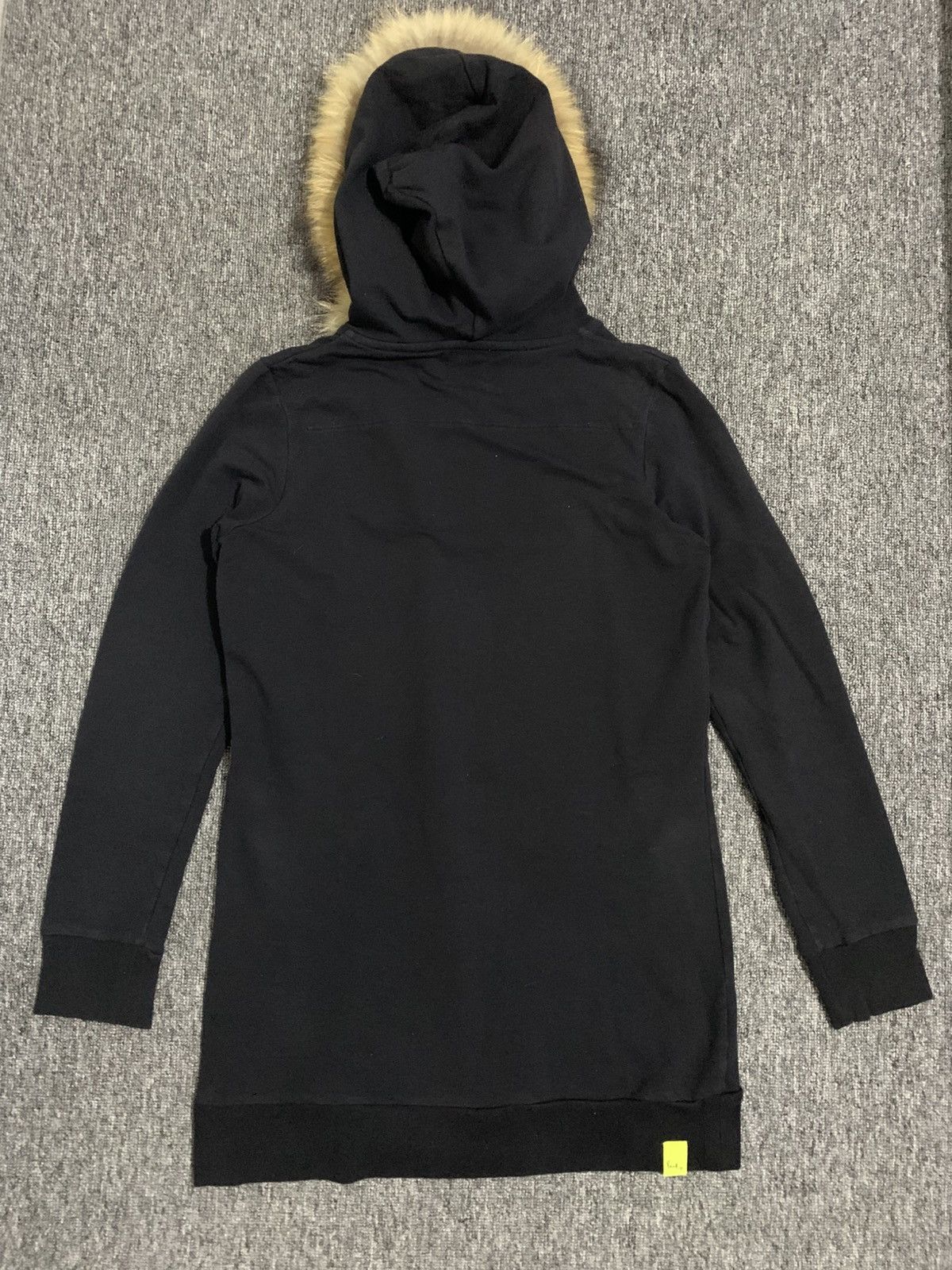 Japanese Brand PAUL SMITH FULL BLACK ZIP JACKET FUR HOOD LGB STYLE Size M / US 6-8 / IT 42-44 - 3 Thumbnail