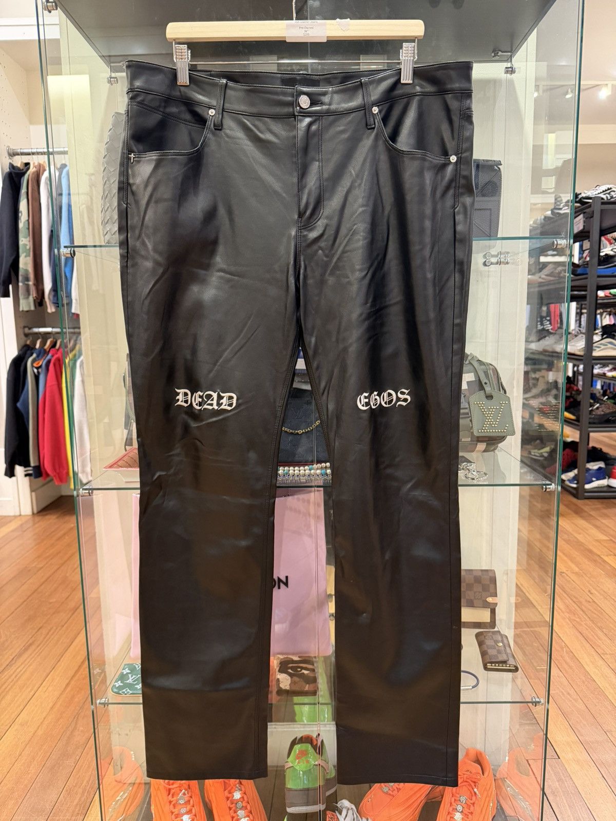 Rta RtA Leather Jeans Size US 36 / EU 52 - 1 Thumbnail