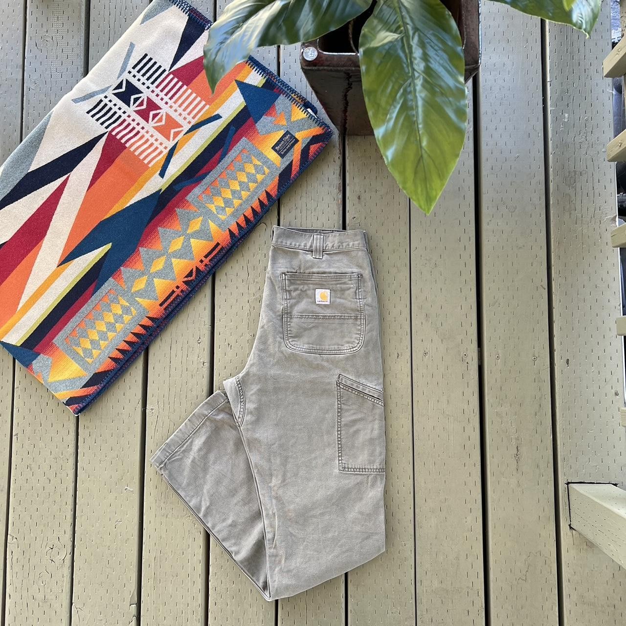 Carhartt Carhartt Pants Men’s 32x32 Relaxed Carpenter Workwear Grey Size US 32 / EU 48 - 5 Thumbnail