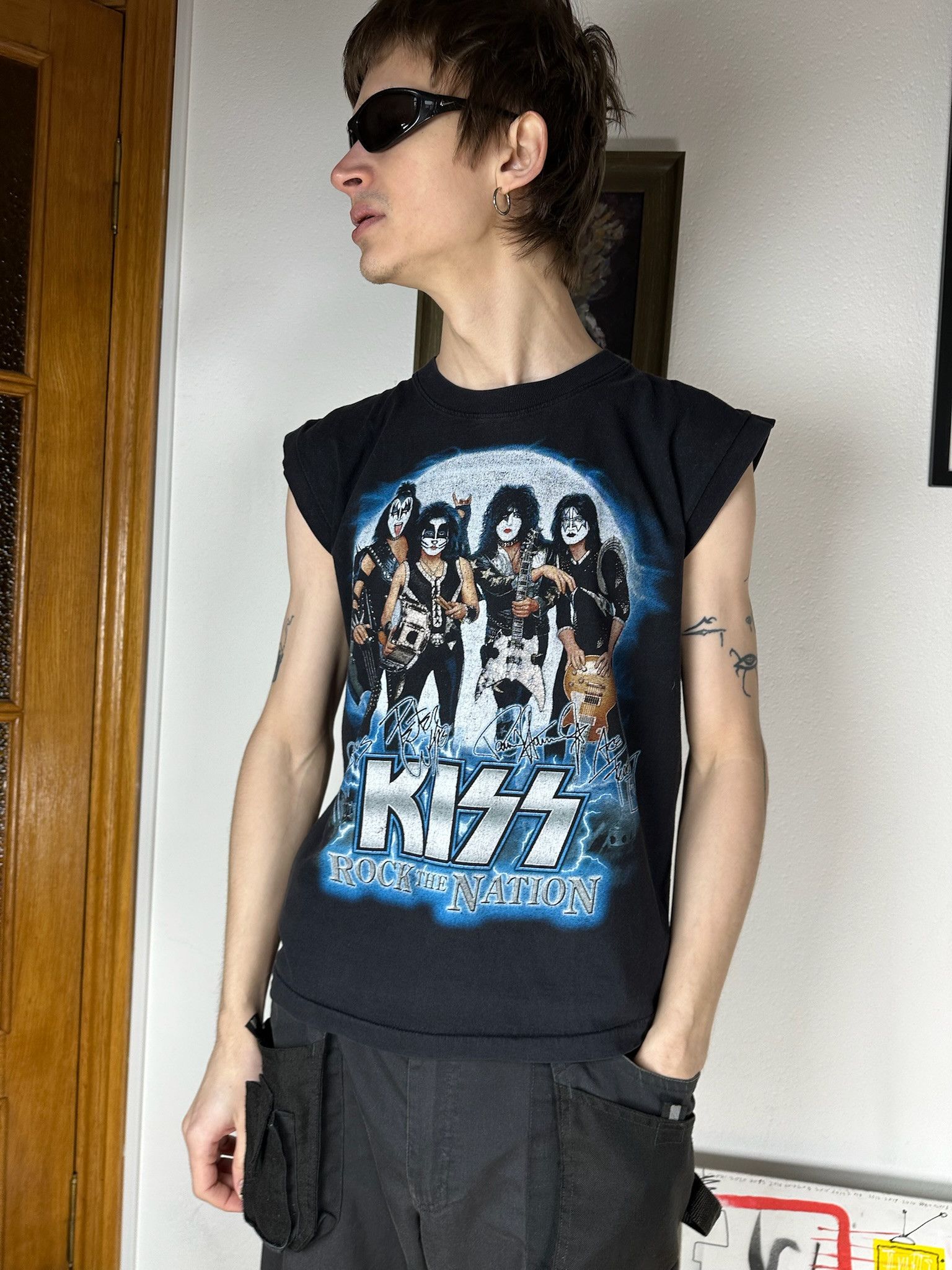 Band Tees Kiss Vintage 90s Rock Band Tank Top Shirt Size US S / EU 44-46 / 1 - 2 Thumbnail