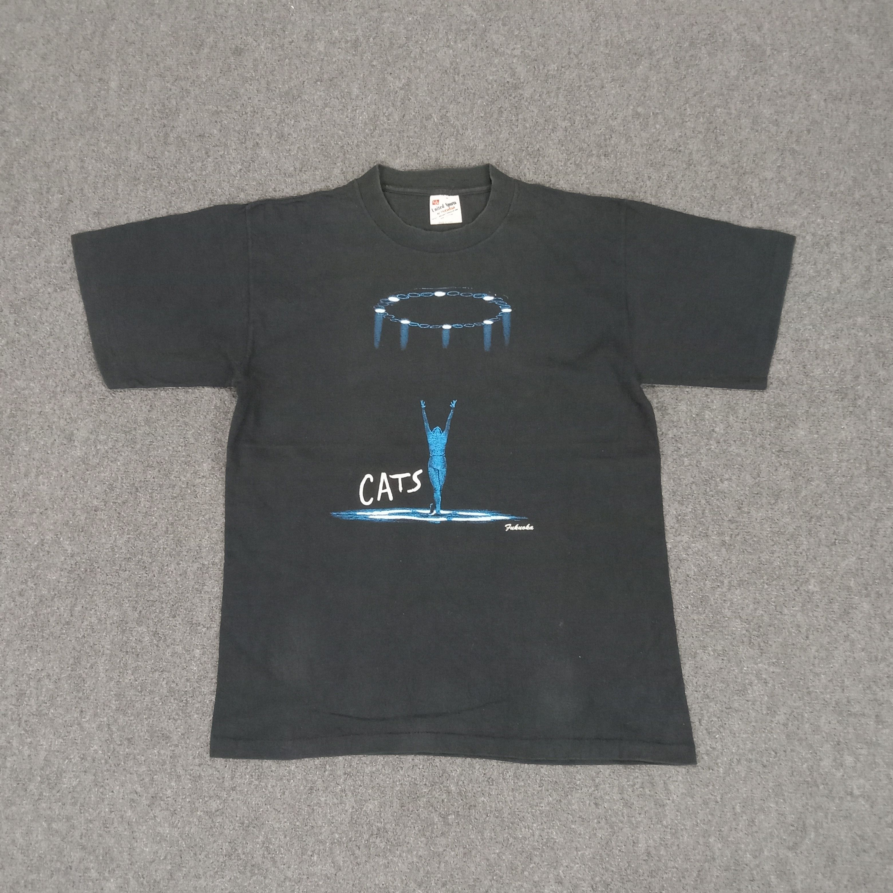 Vintage Vintage 90's Cats American Movie Promo Tshirt Size US L / EU 52-54 / 3 - 1 Thumbnail