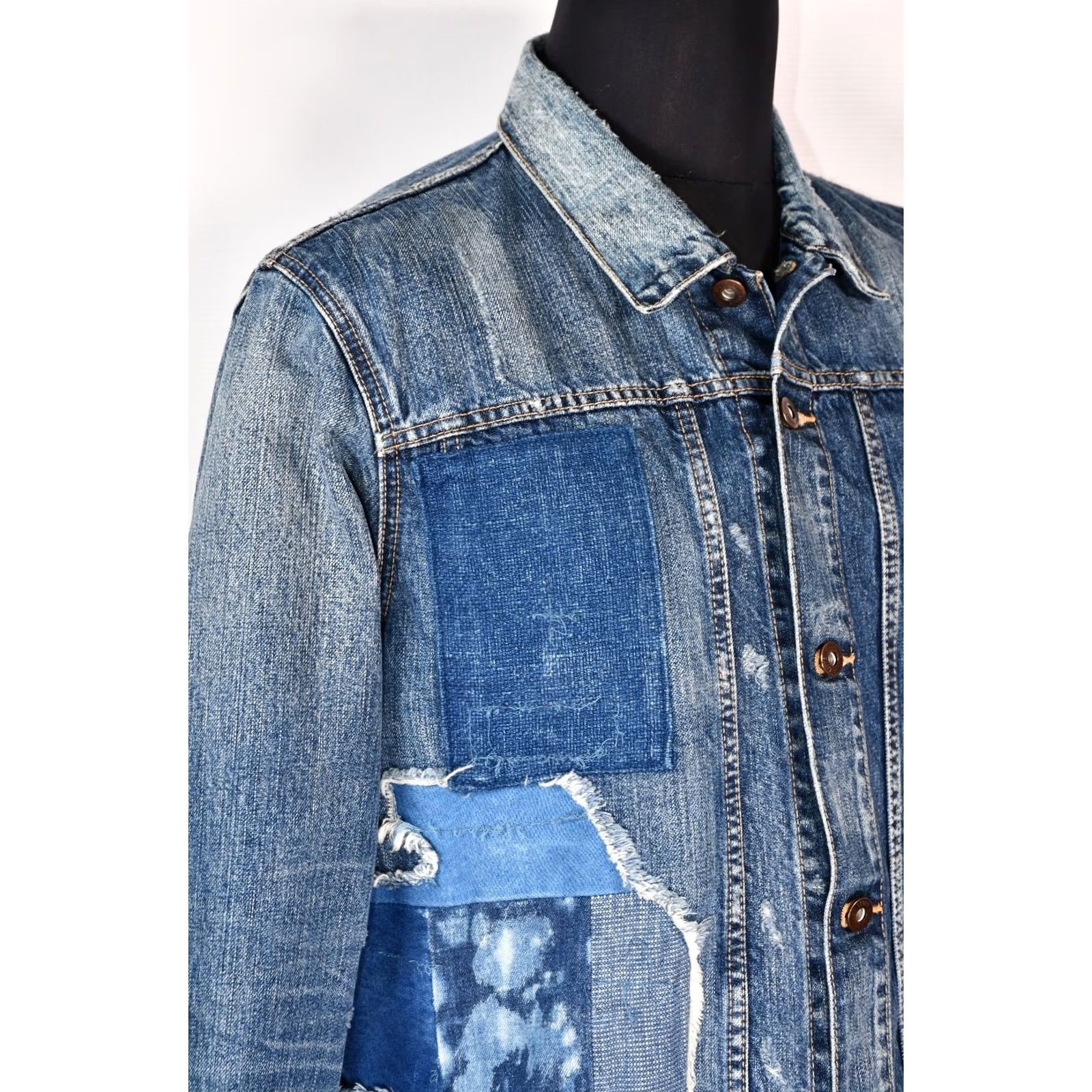 Levi's Levi’s Made & Crafted Boro Trucker Type IV Patched Jacket Made in Japan size 3 L Size US L / EU 52-54 / 3 - 4 Thumbnail