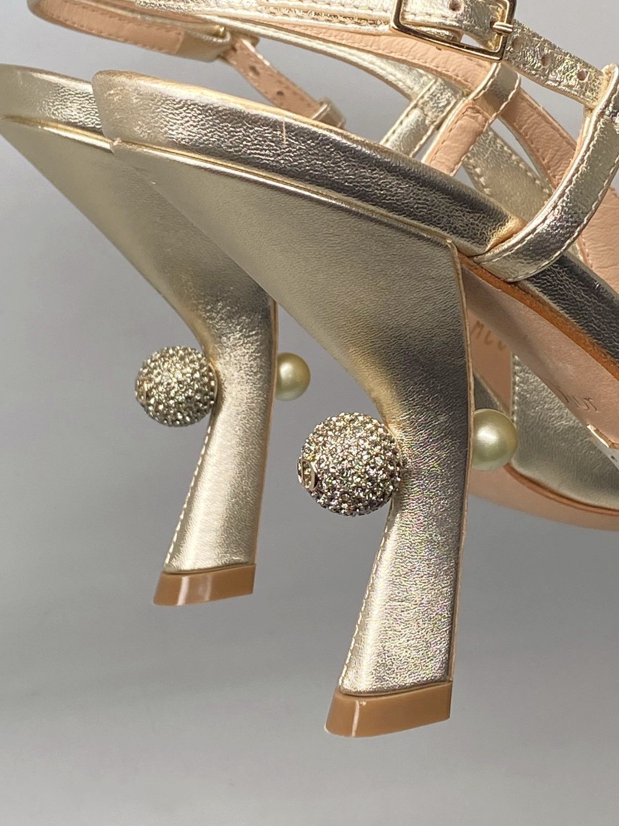 Dior Dior Tribales Metallic Leather Slingback Pump size 37 Size US 7 / IT 37 - 12 Thumbnail