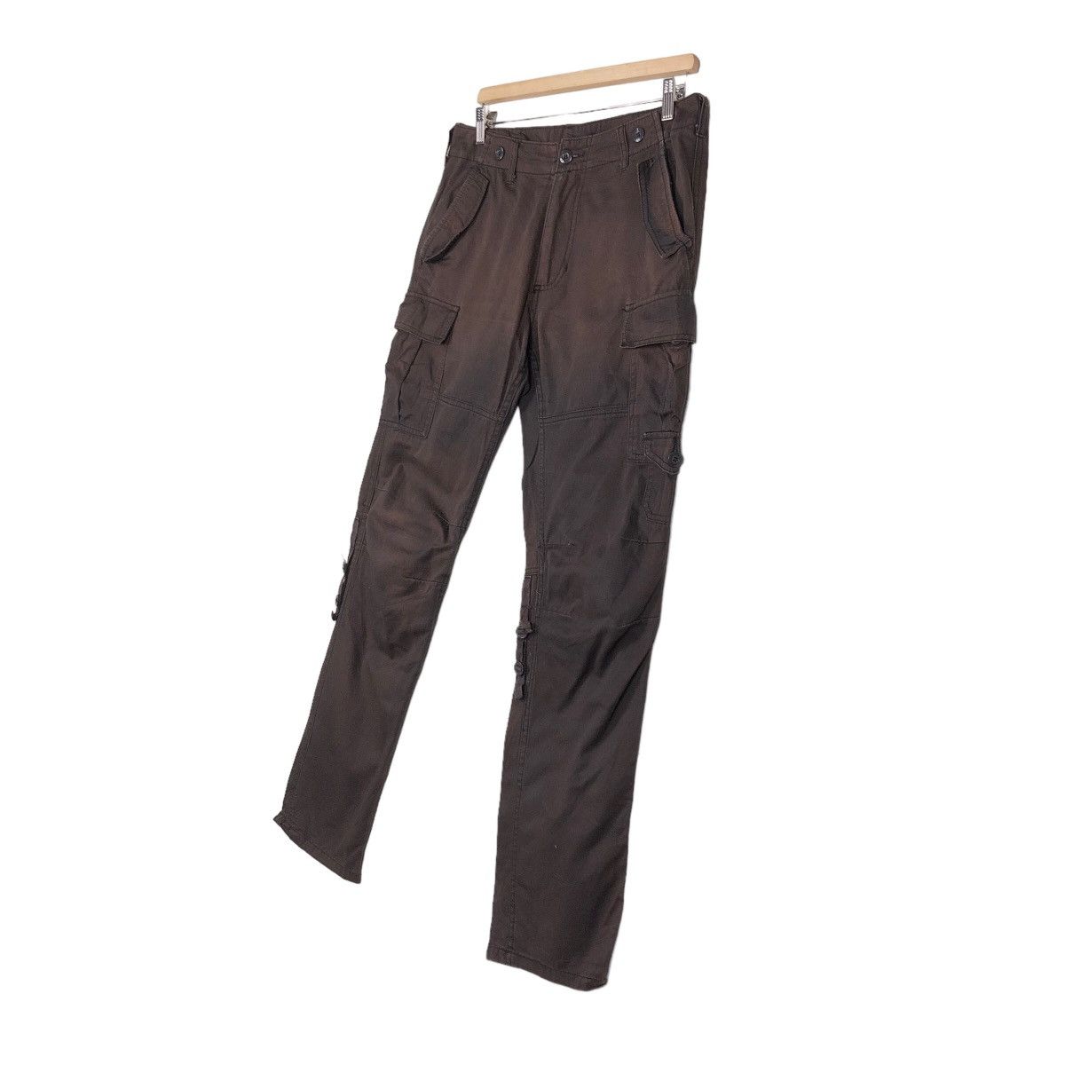 Hysteric Glamour 🔥Vintage Bush Pants Biker Cargo Multi Pockets Size US 32 / EU 48 - 2 Thumbnail