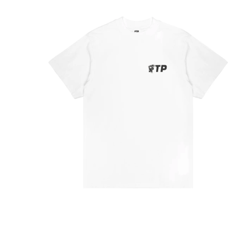 Famous Stars And Straps × Fuck The Population FTP + FAMOUS LOGO TEE White 2XL Size US XXL / EU 58 / 5 - 2 Thumbnail