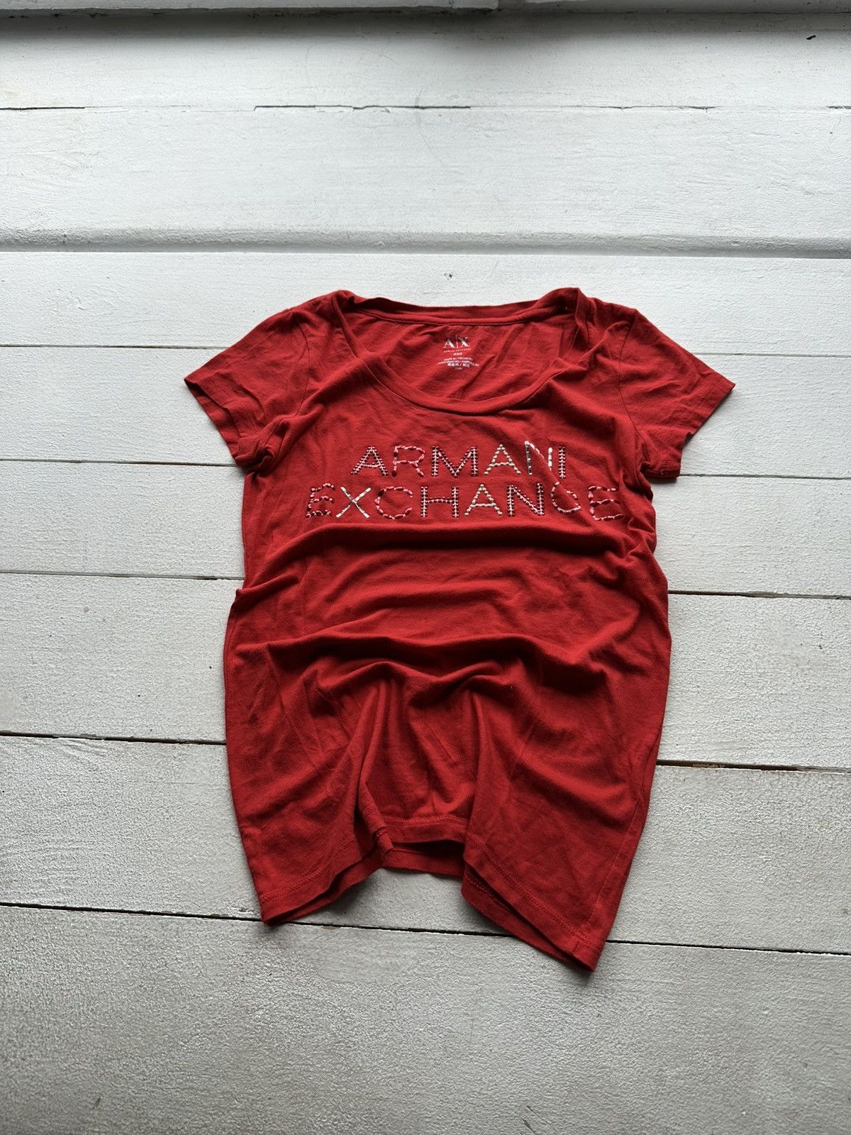 Armani × Vintage 🚨AVANT GARDE ARMANI 90s RARE longsleeve BIG LOGO Y2K LUXURY Size XXS / US 00 / IT 34 - 1 Thumbnail