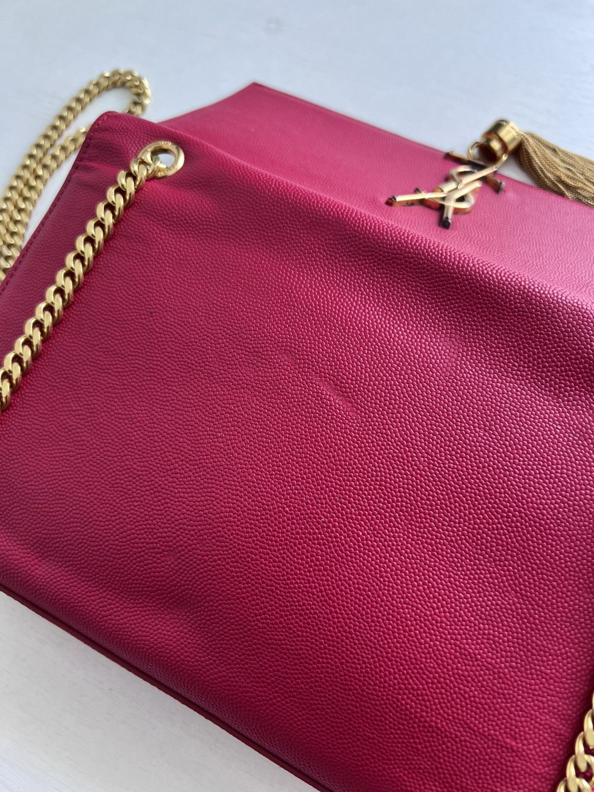 Saint Laurent Paris Yves Saint Laurent Kate Shoulder Bag Crossbody Purse Size ONE SIZE - 15 Thumbnail