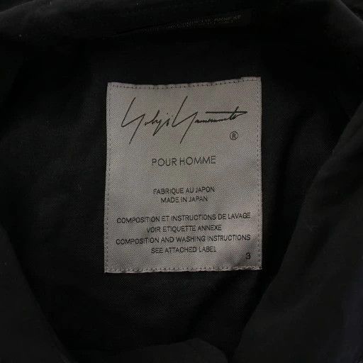 Yohji Yamamoto YOHJI YAMAMOTO POUR HOMME CELLULOSE LAWN SHORT SLEEVE DRESS Size US L / EU 52-54 / 3 - 3 Thumbnail