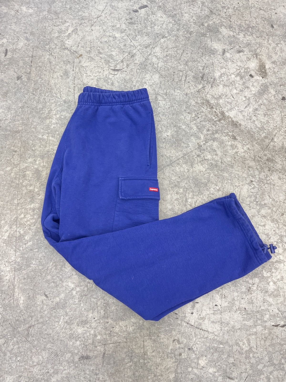 Supreme Supreme Logo Cargo Sweat Pant Size US 36 / EU 52 - 5 Thumbnail