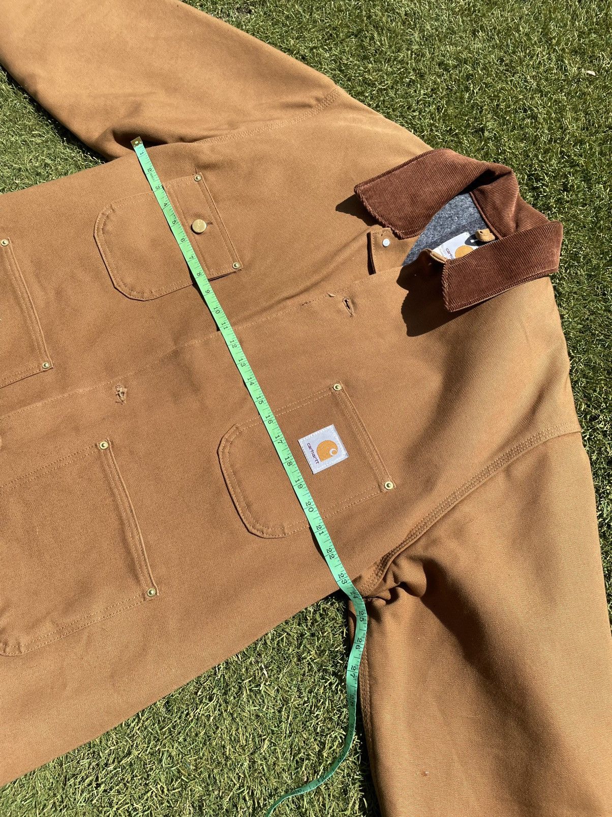 Carhartt Vintage Carhartt Size 50 Tall 2XL MensLined Chore Jacket Size US XXL / EU 58 / 5 - 5 Thumbnail