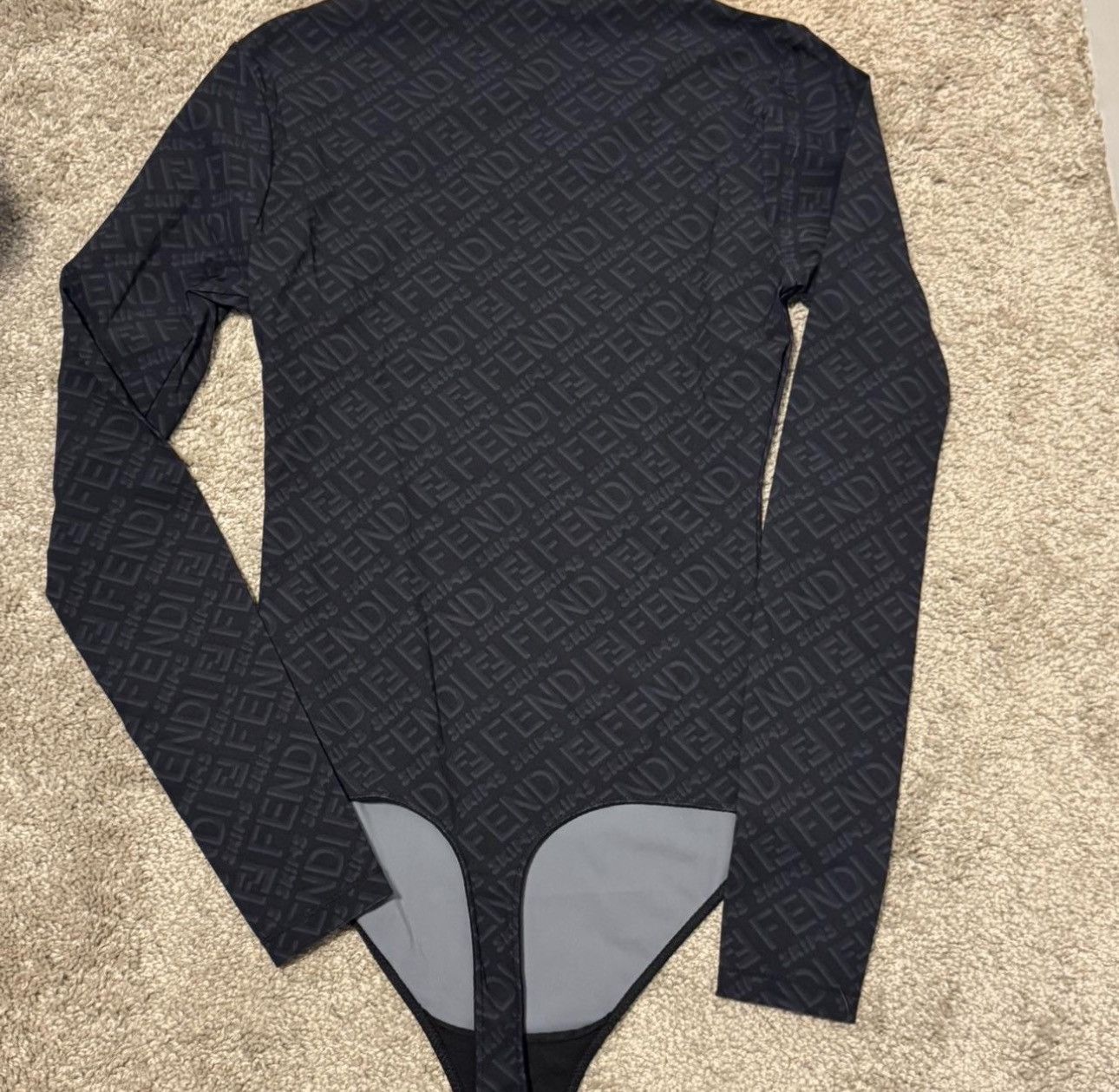 Fendi Fendi x Skims Long sleeve bodysuit Size M / US 6-8 / IT 42-44 - 2 Thumbnail