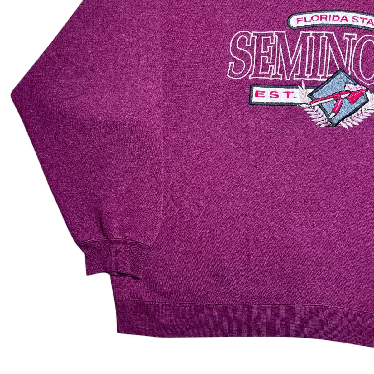 NCAA Florida State Seminoles Embroidered Galt Sand Sweatshirt Size US XL / EU 56 / 4 - 17 Thumbnail