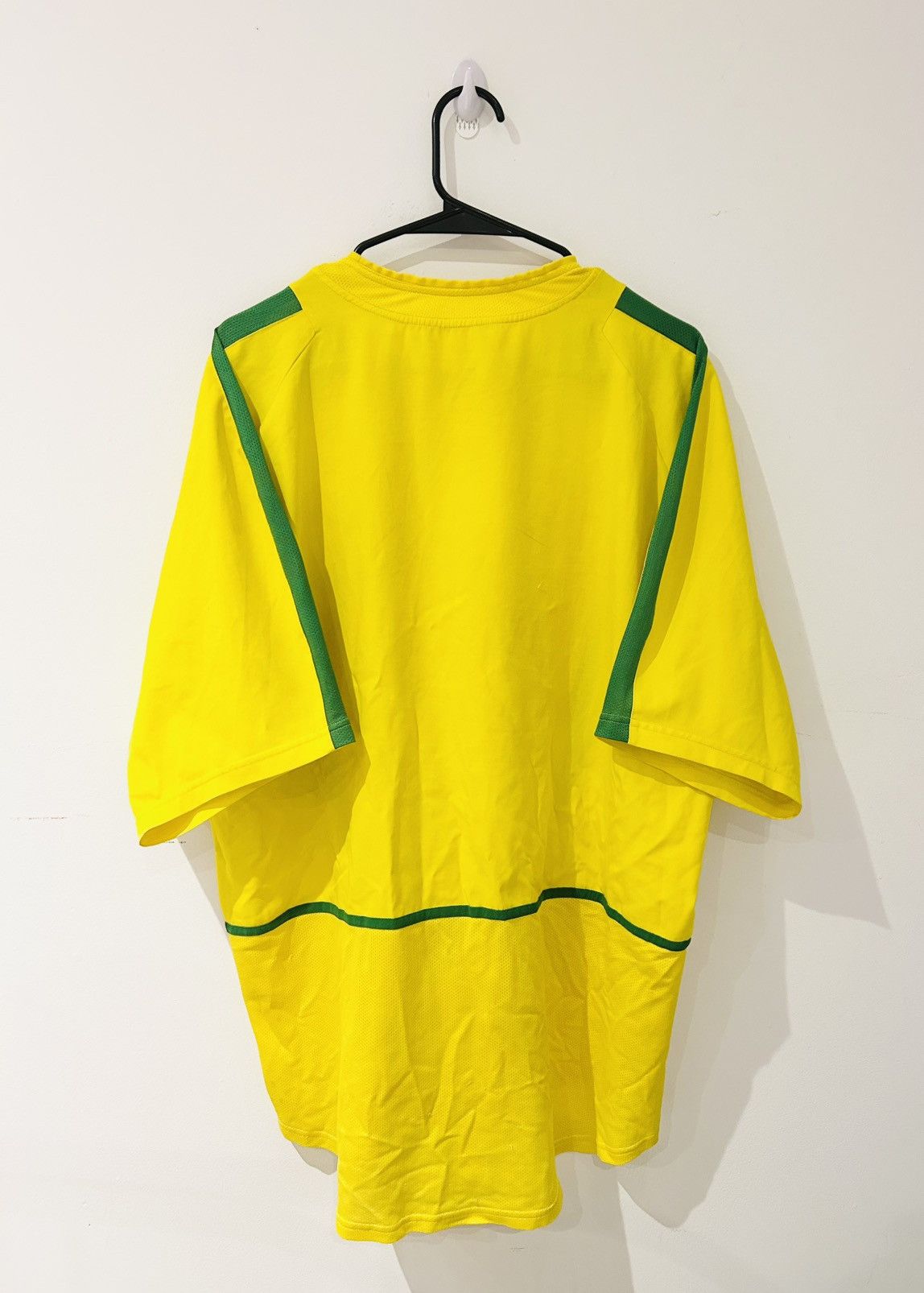 Nike Brazil 2002 home jersey Size US XL / EU 56 / 4 - 2 Thumbnail
