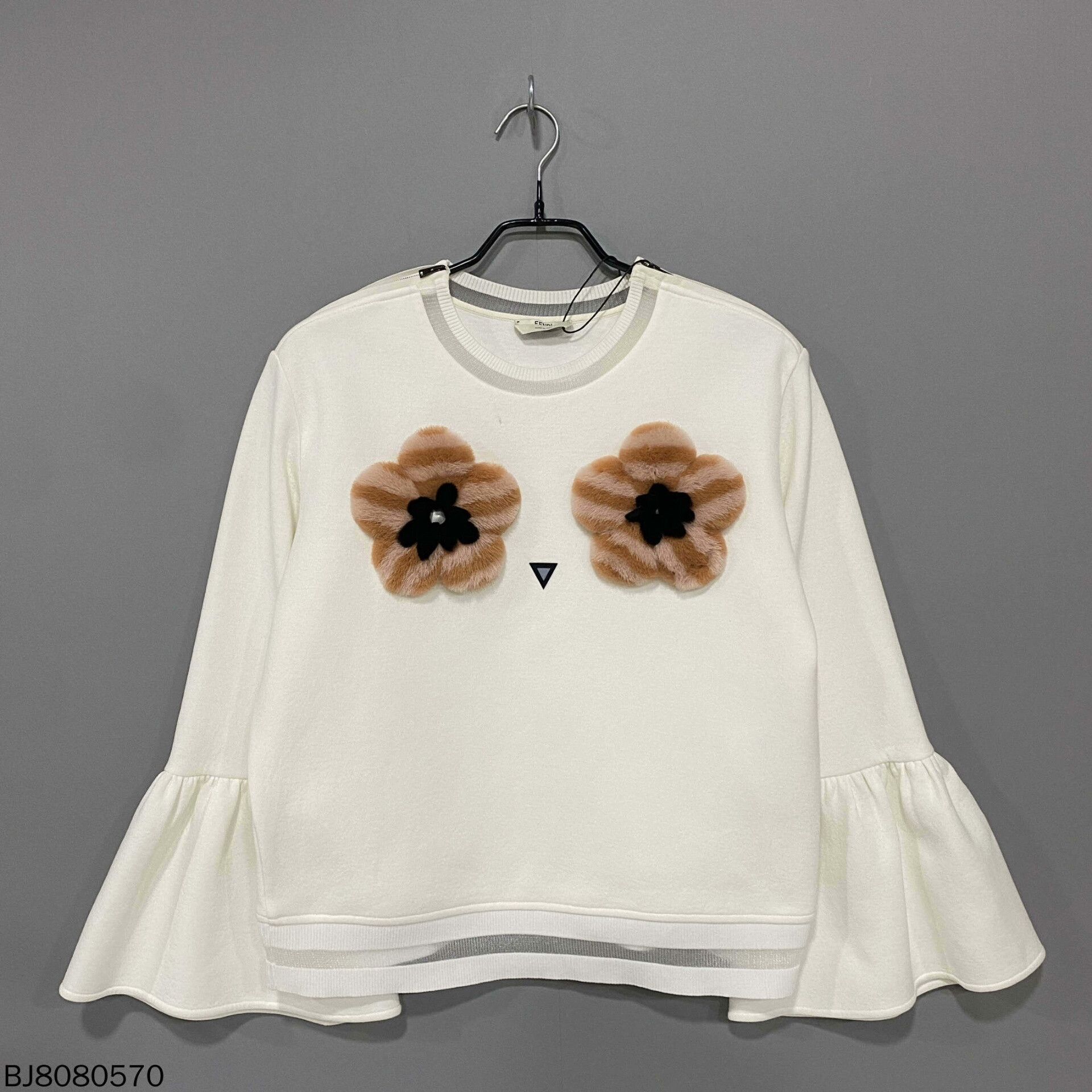 Fendi Fendi Floral Hoodie L Women Size L / US 10 / IT 46 - 1 Thumbnail
