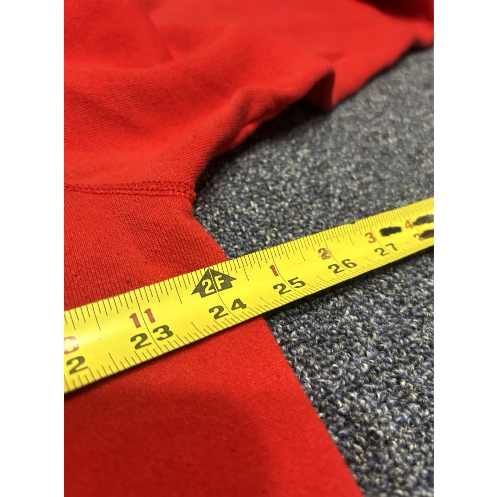 Vintage VINTAGE 90s Teacher Sweatshirt Crewneck XL Red M&C Sportswear Women Sweatshirt Embroidered Crew Neck Pullover All Seasons Size XL / US 12-14 / IT 48-50 - 4 Thumbnail