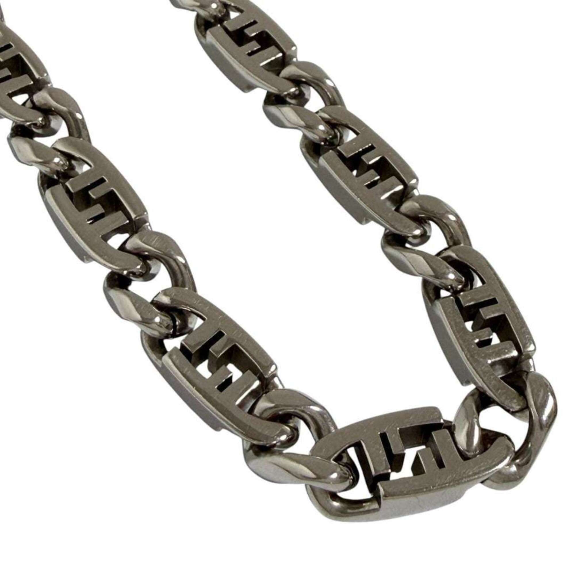 Fendi Fendi Men's Auroch Chain Link Necklace Size ONE SIZE - 1 Thumbnail