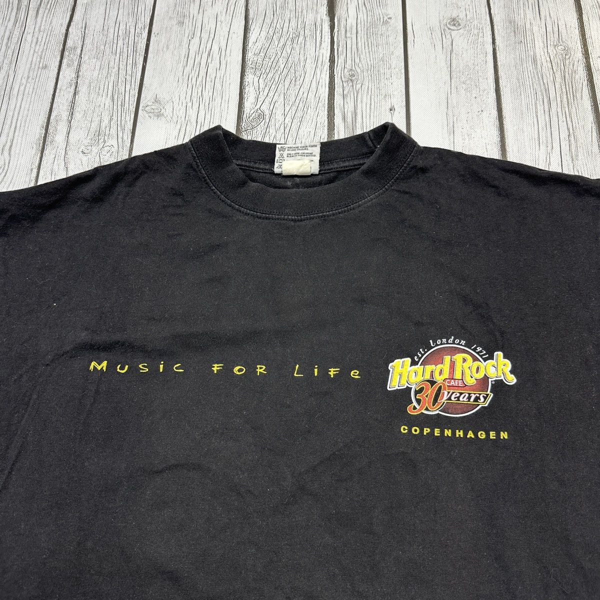 Hard Rock Cafe × Vintage Vintage Hard Rock Cafe tee Size US XL / EU 56 / 4 - 3 Thumbnail