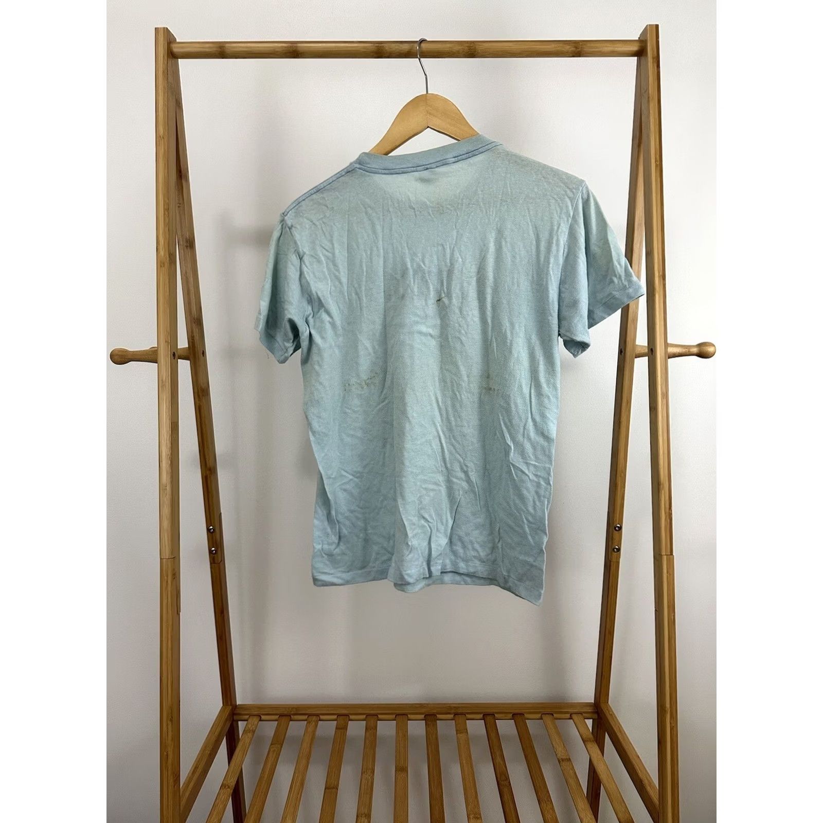 Greats VTG 80s TDK Where Great Entertainment Begins Cassette Tape Thin Ched T-Shirt L Men Short Sleeve Blue Size L Size US L / EU 52-54 / 3 - 2 Thumbnail