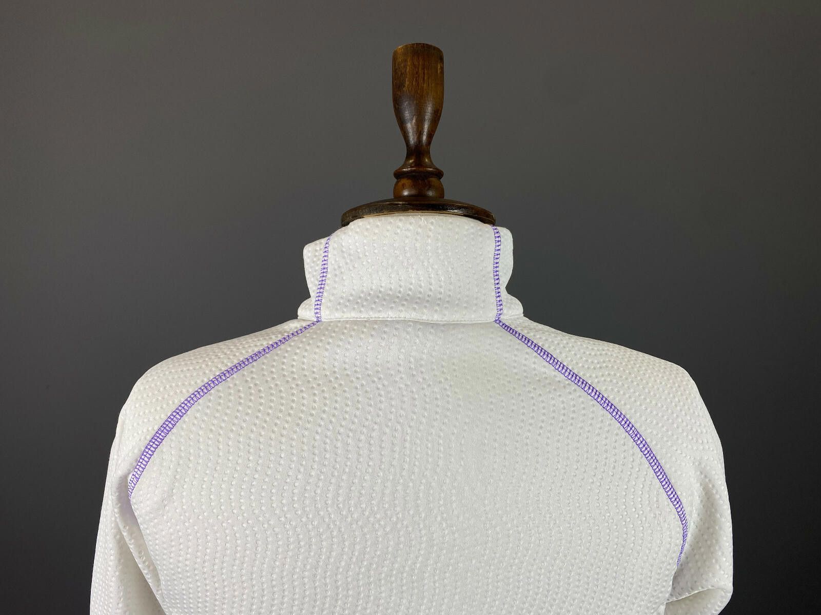 Salomon Salomon White Full Zip Long Sleeve Ski Fleece Sweater Size M Size M / US 6-8 / IT 42-44 - 7 Thumbnail