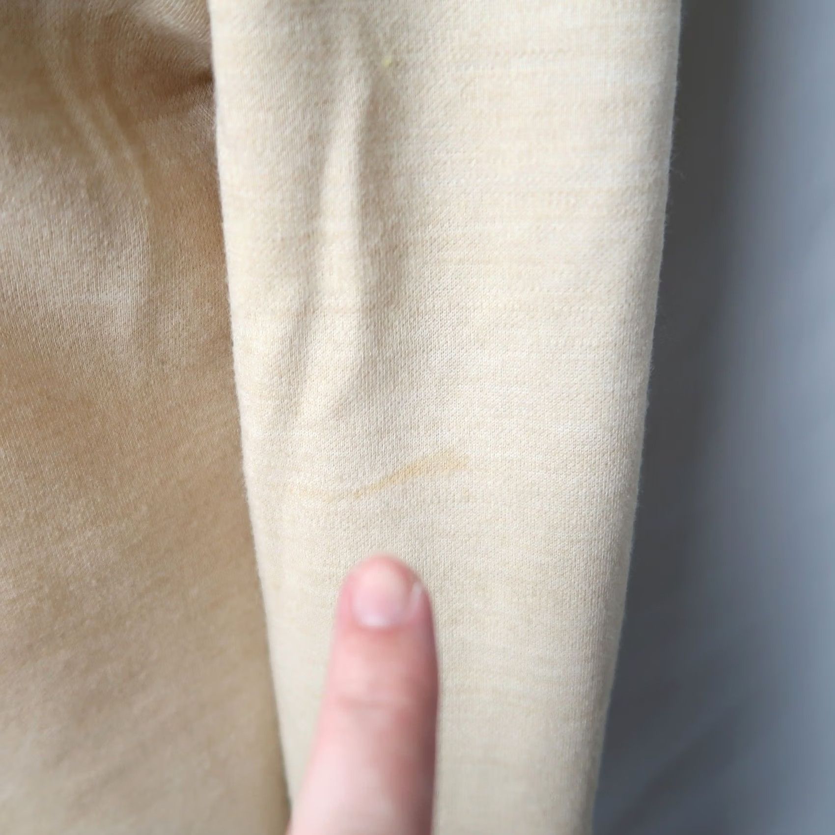 Vintage VINTAGE 70s Leslie Fay tan long sleeve midi shift dress M Shirt Adult Womens Size M / US 6-8 / IT 42-44 - 3 Thumbnail