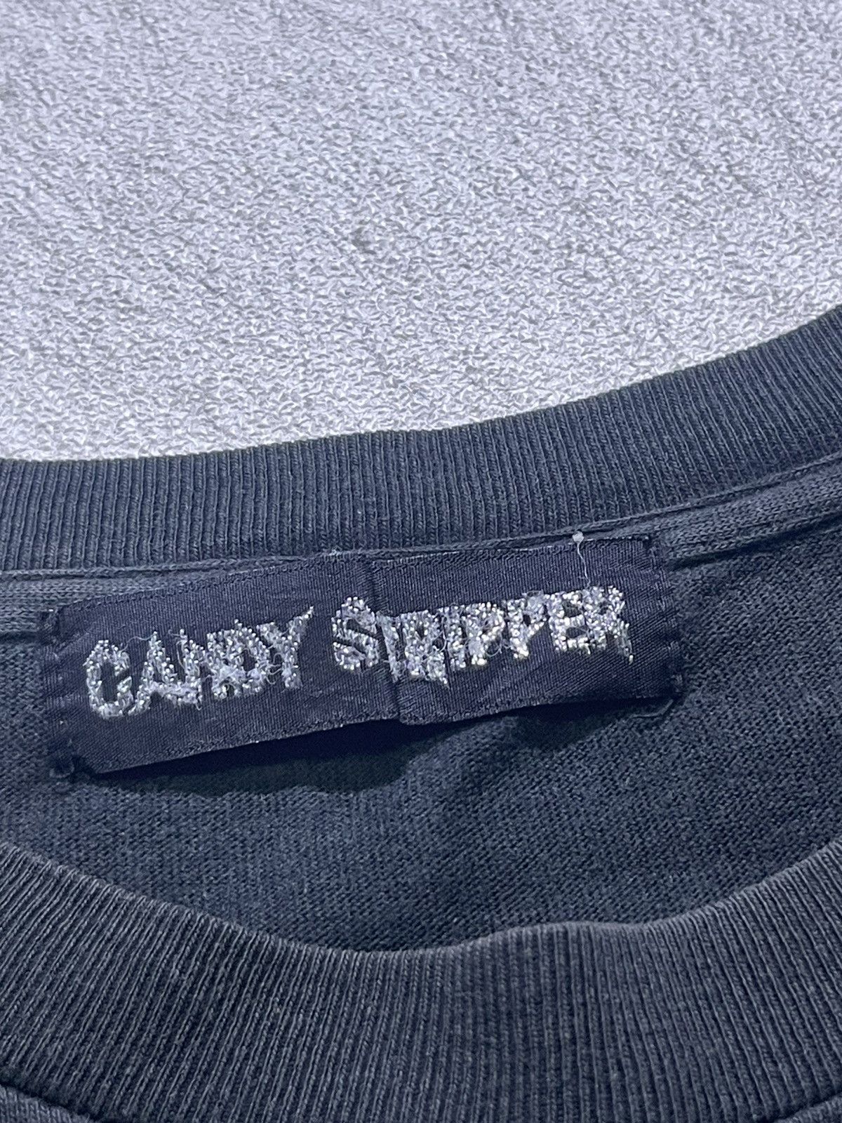 If Six Was Nine Y2K CANDY STRIPPER short sleeve tshirt Size US L / EU 52-54 / 3 - 5 Thumbnail