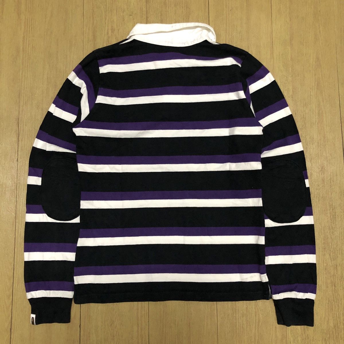 Bape Striped Rugby Shirt Size S / US 4 / IT 40 - 2 Thumbnail