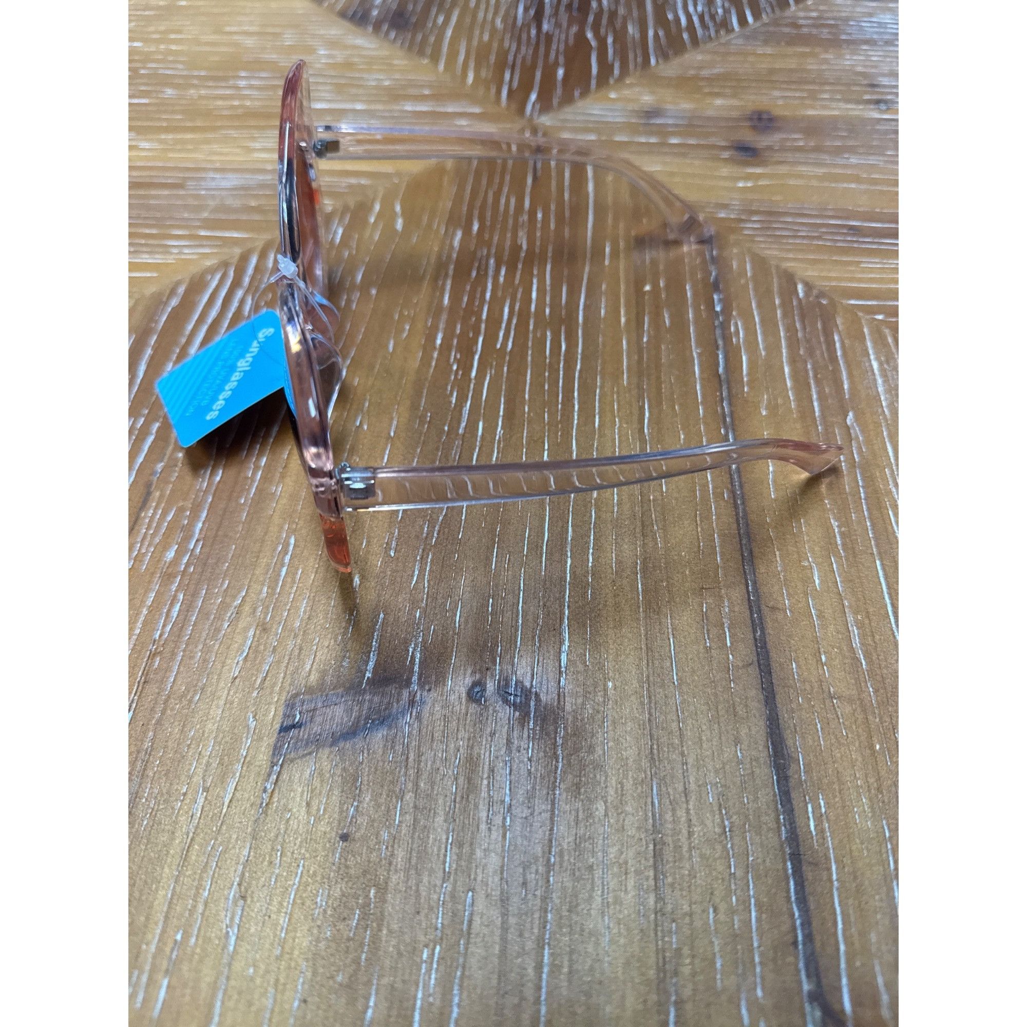 Foster Grant Oversized Cat-Eye Sunglasses With Pink Transparent Frames & Size ONE SIZE - 4 Thumbnail