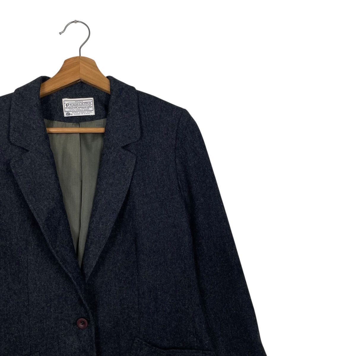 Pendleton Pendleton Women Wool Jacket Made In USA Size S / US 4 / IT 40 - 5 Thumbnail