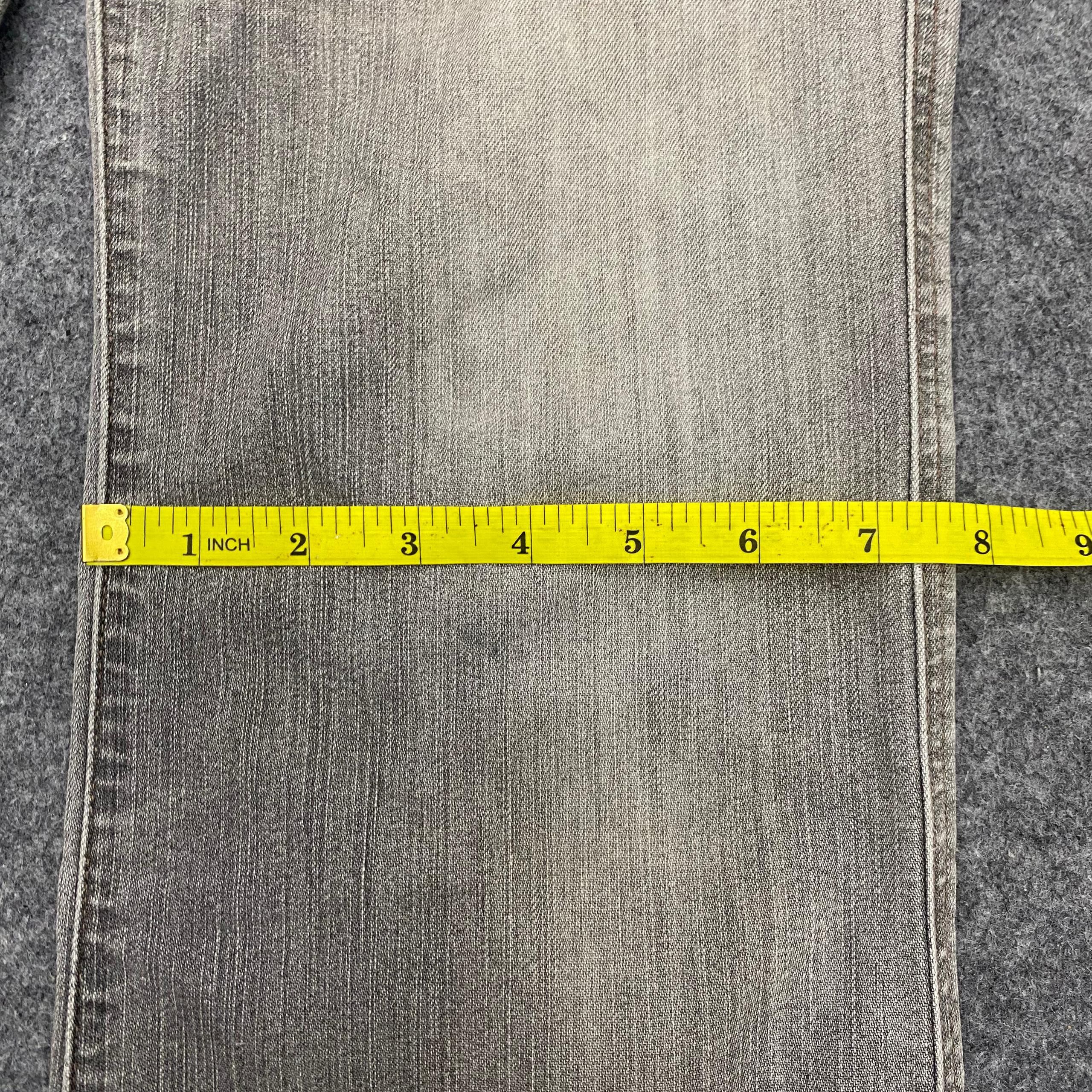 Japanese Brand 💥Flare💥Vintage Japanese Brand Distressed Denim Size 30" / US 8 / IT 44 - 5 Thumbnail